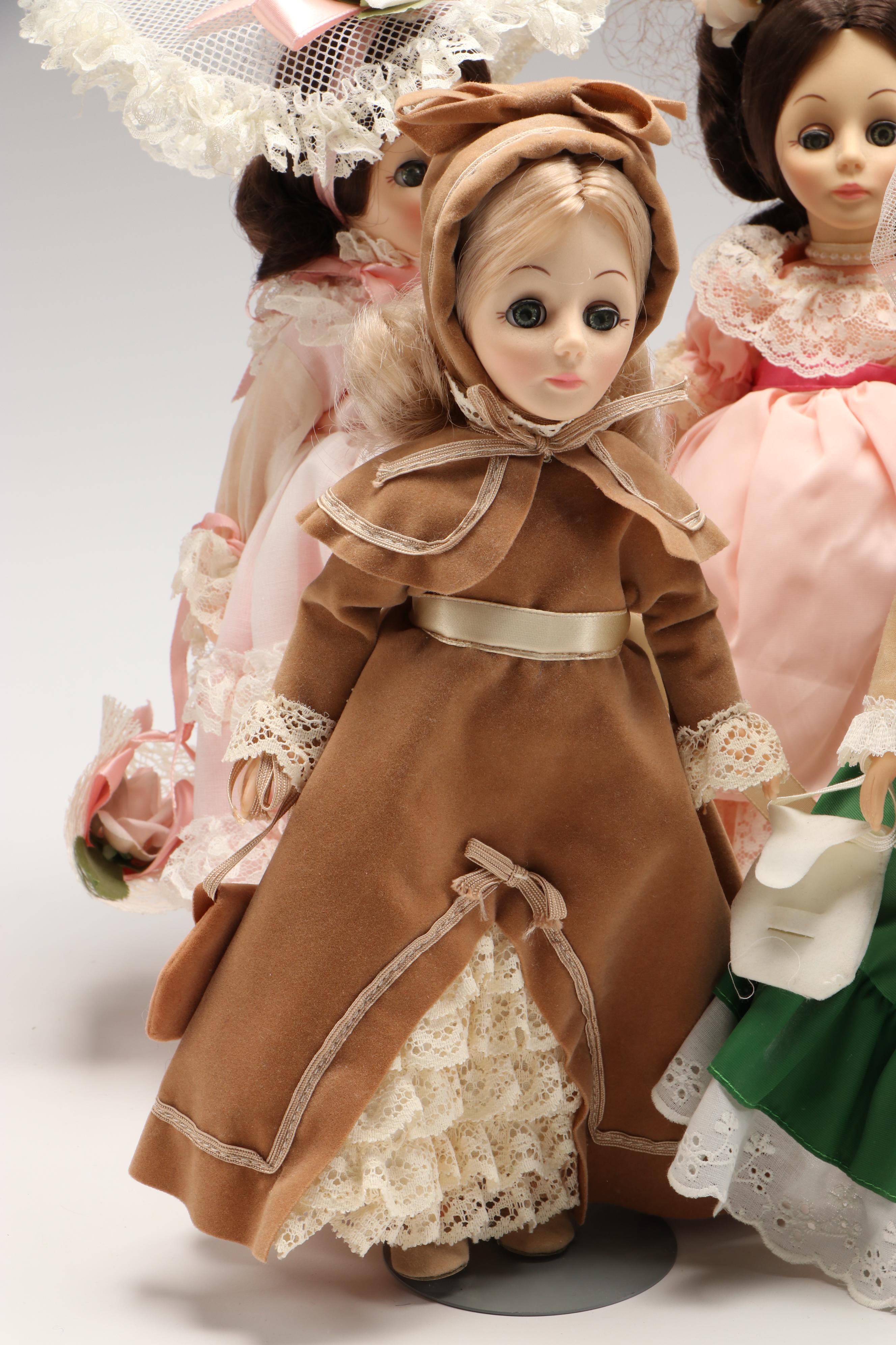 Four Seasons "Autumn" with More Effanbee and Vogue Vintage Dolls