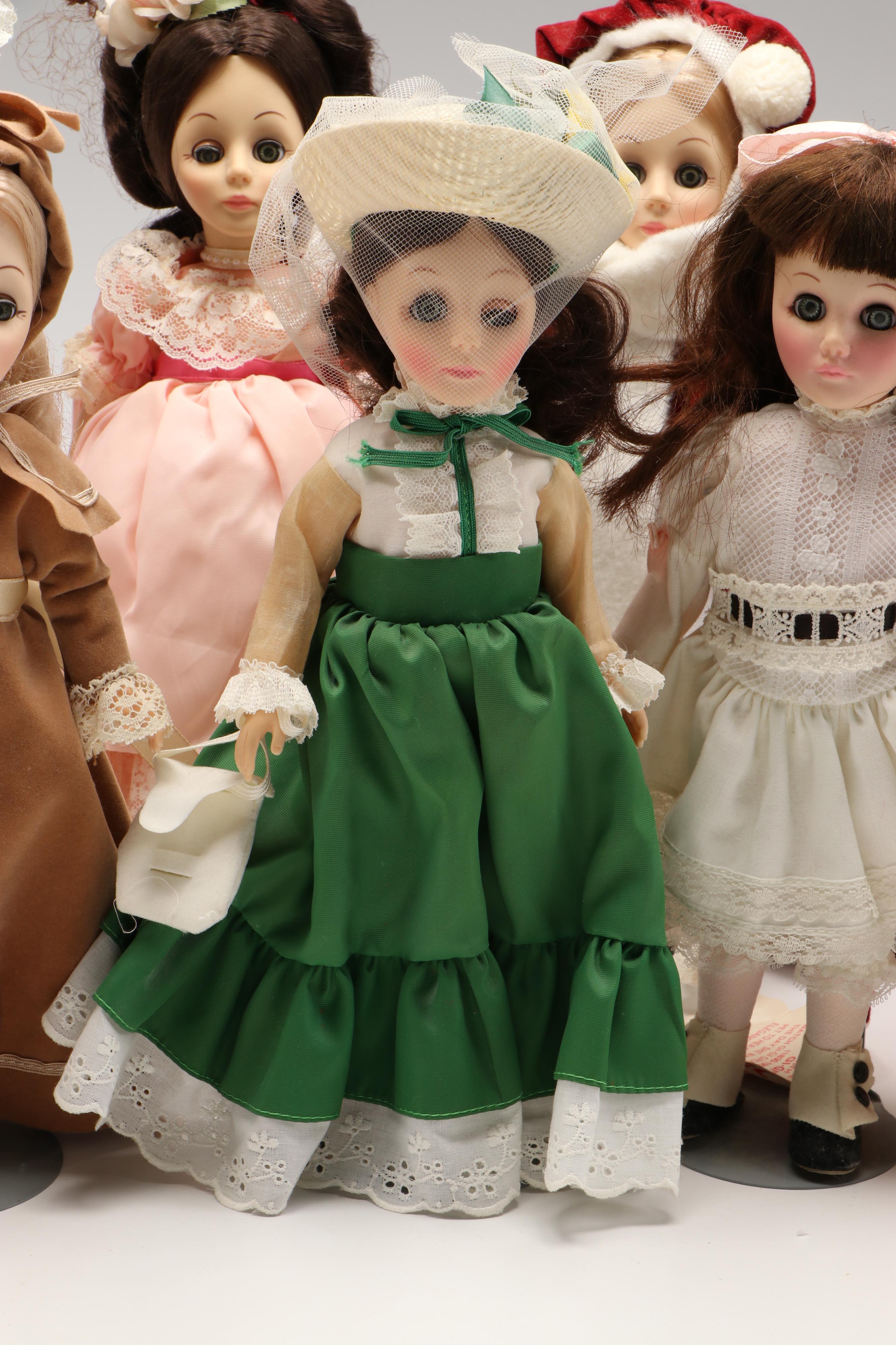 Four Seasons "Autumn" with More Effanbee and Vogue Vintage Dolls