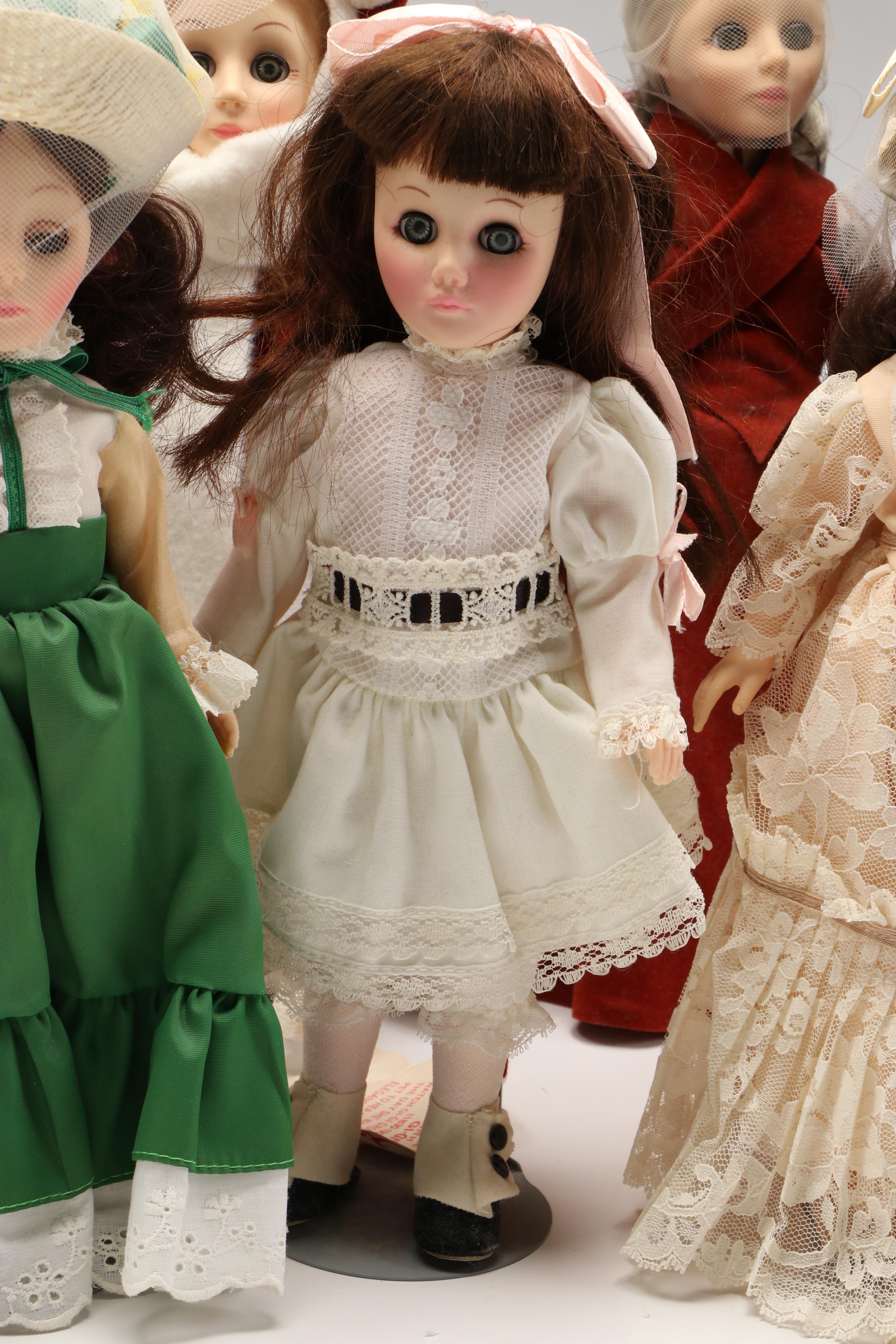 Four Seasons "Autumn" with More Effanbee and Vogue Vintage Dolls