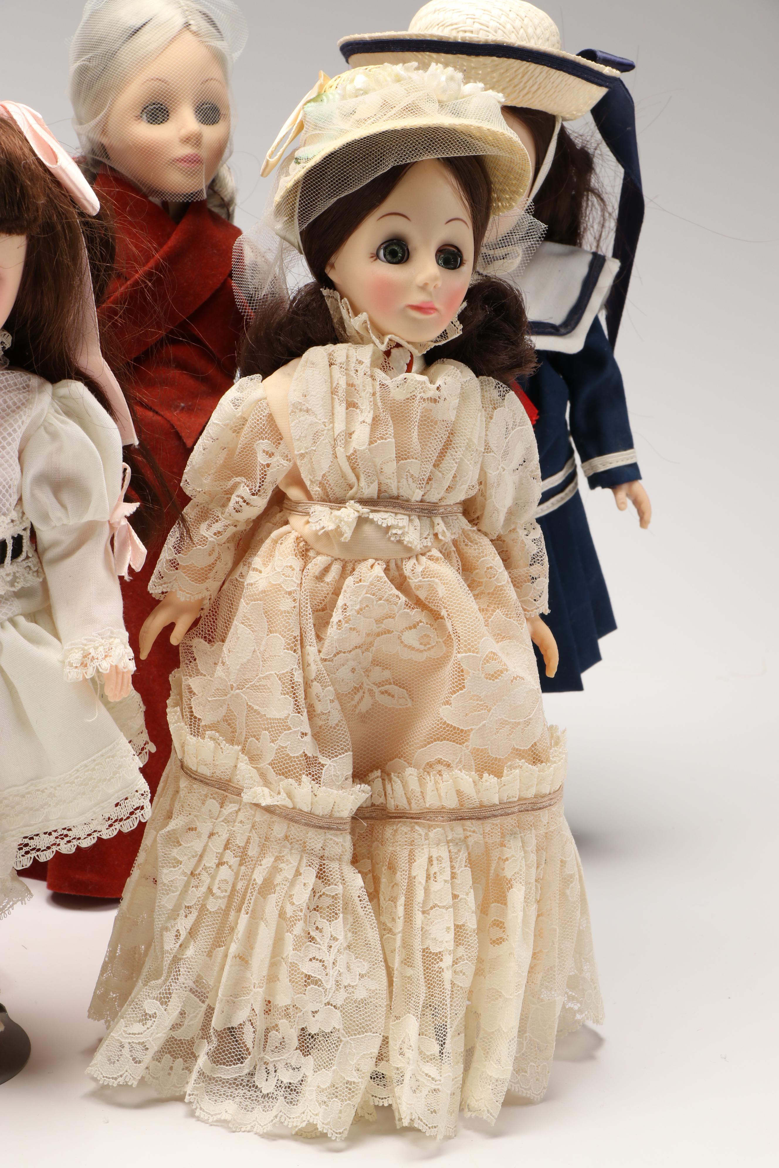 Four Seasons "Autumn" with More Effanbee and Vogue Vintage Dolls