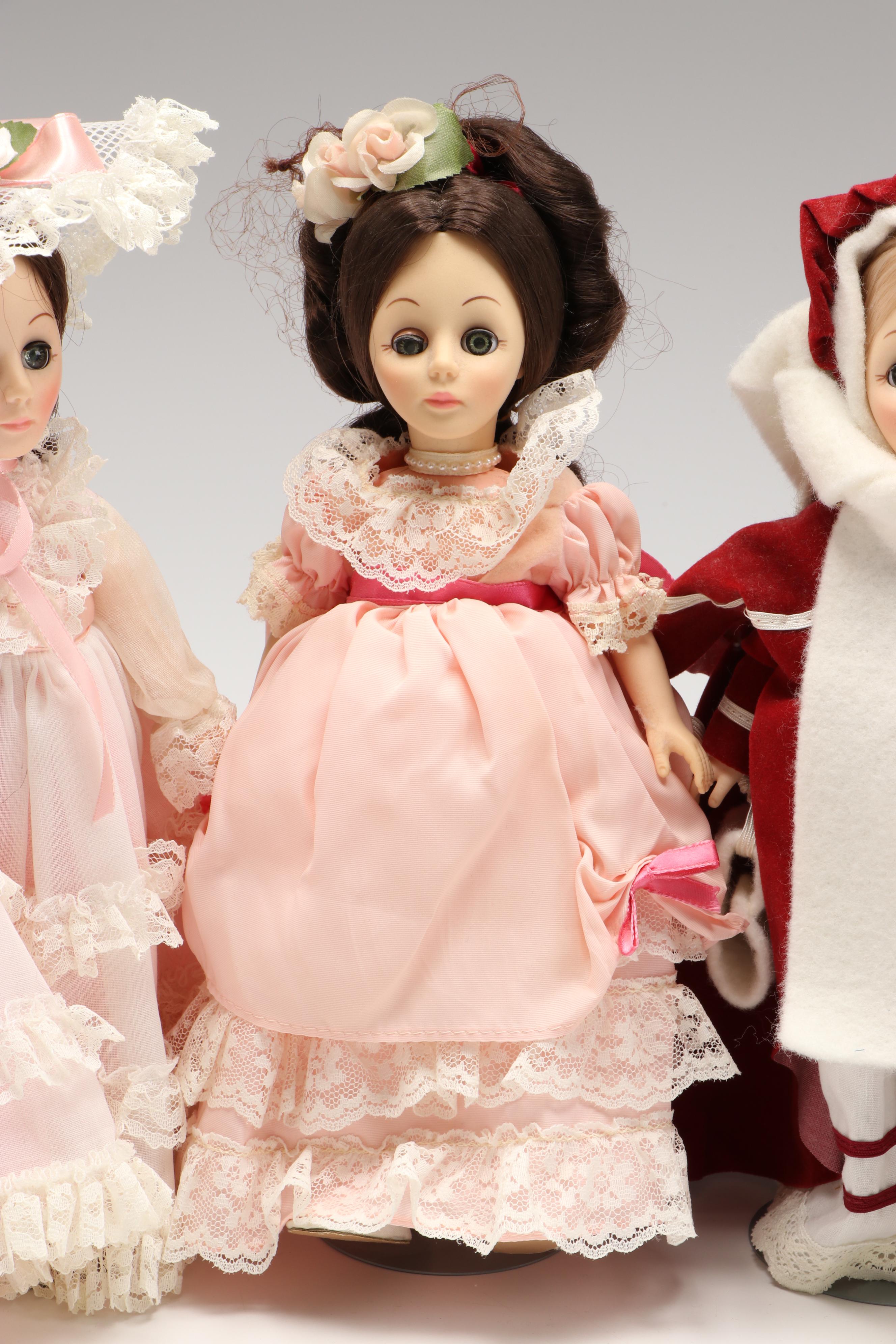 Four Seasons "Autumn" with More Effanbee and Vogue Vintage Dolls