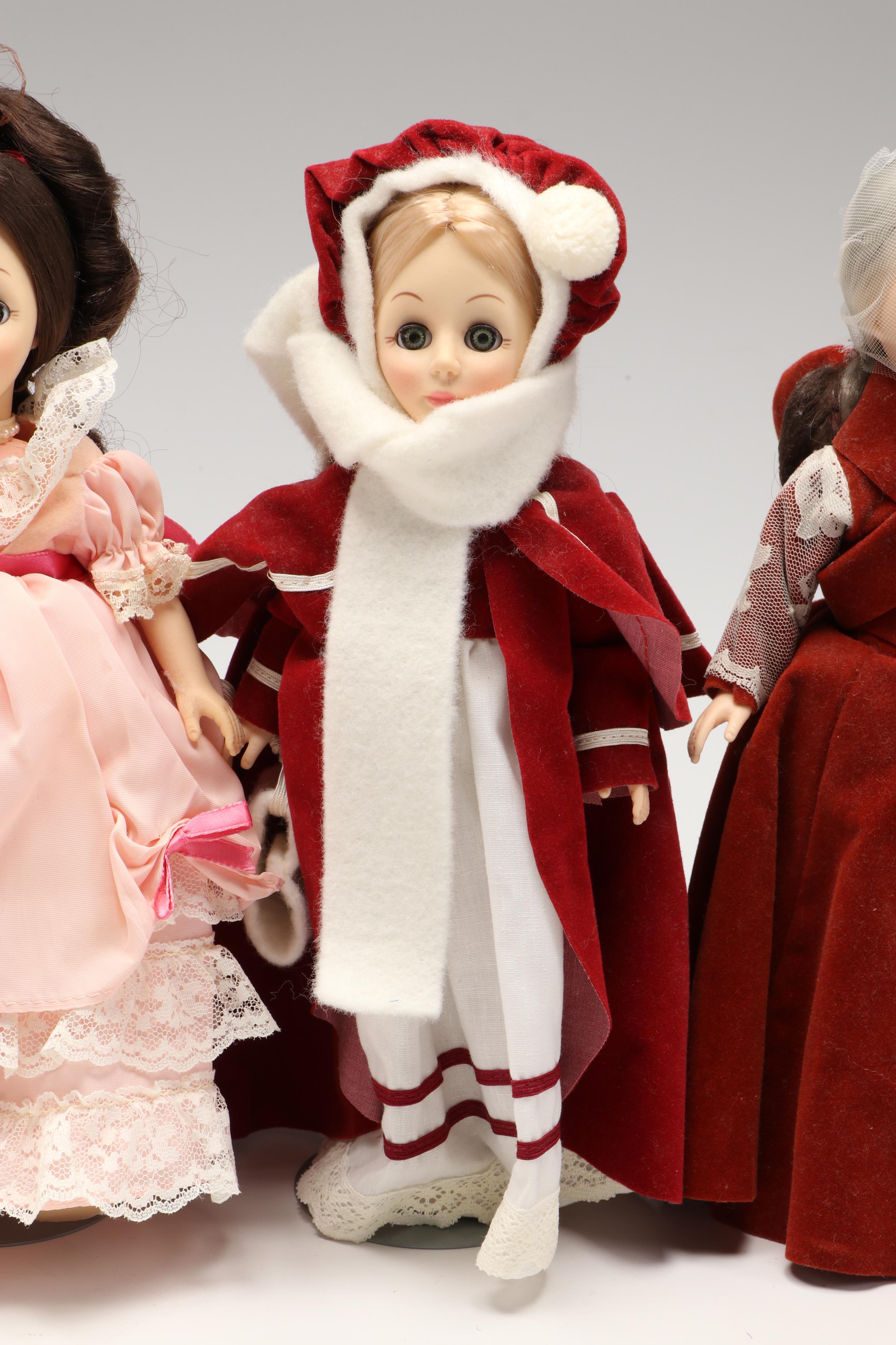 Four Seasons "Autumn" with More Effanbee and Vogue Vintage Dolls