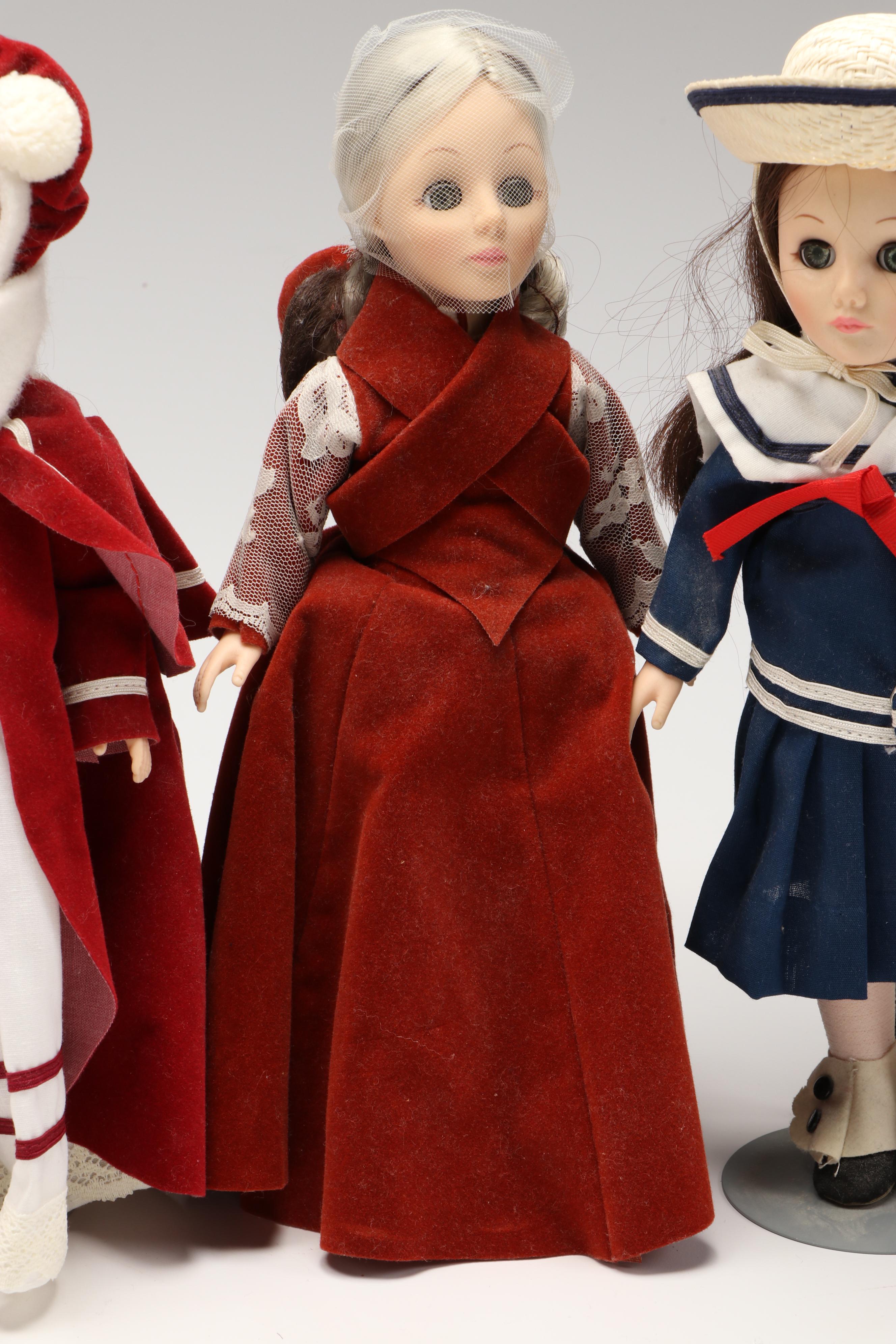 Four Seasons "Autumn" with More Effanbee and Vogue Vintage Dolls