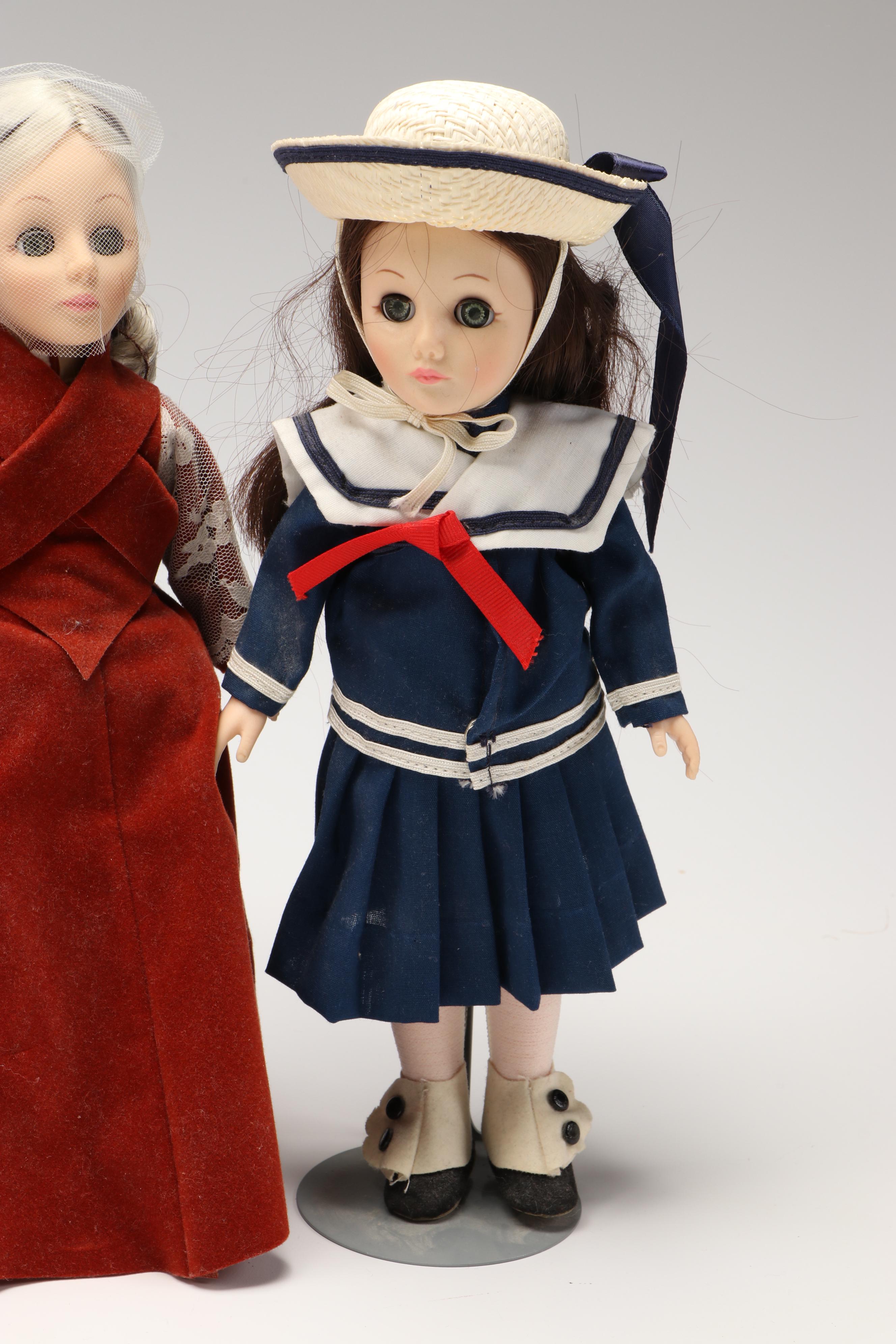 Four Seasons "Autumn" with More Effanbee and Vogue Vintage Dolls