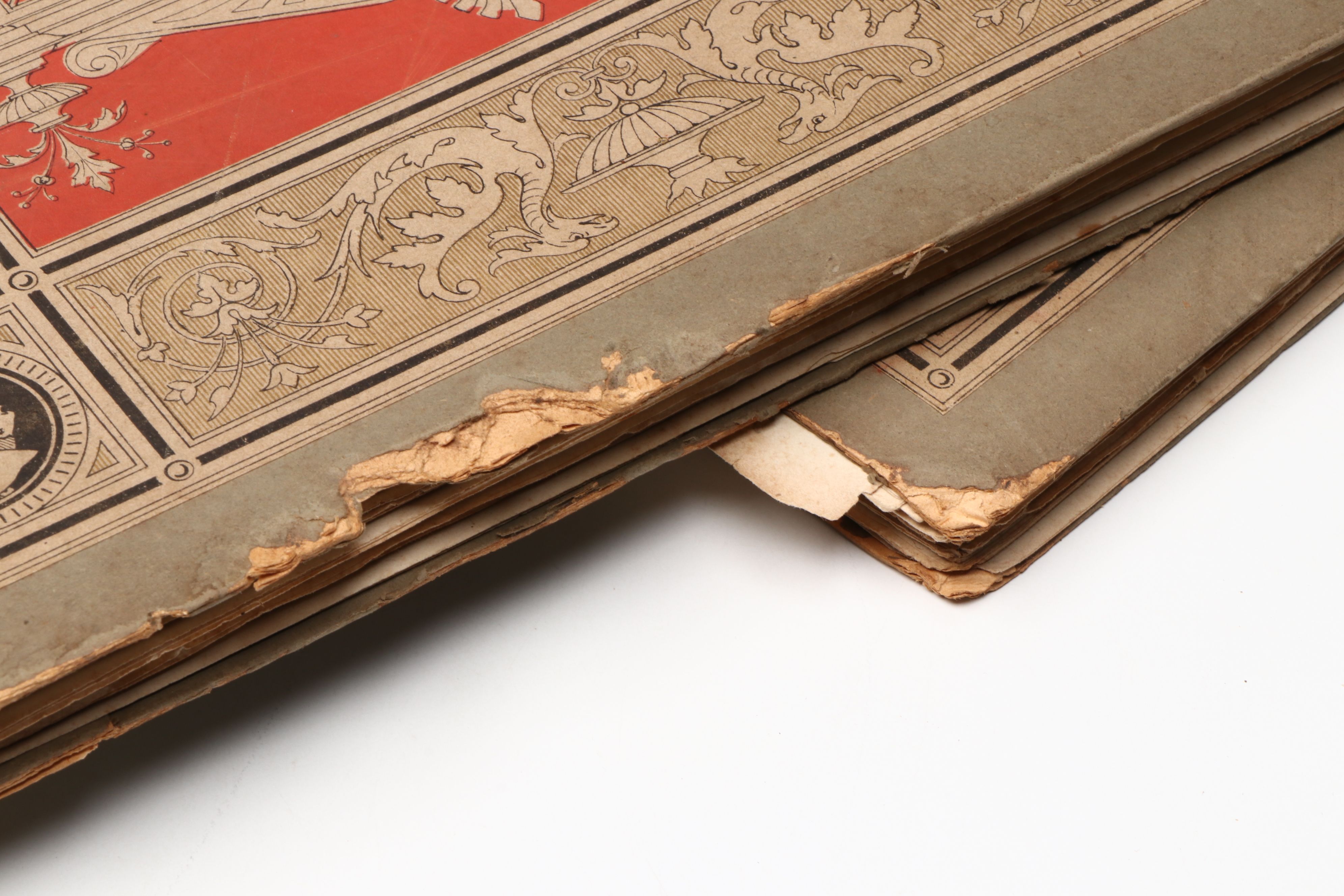 "Schablonirte Decorations Malerein" Vol. I–II Folios by Oscar Schurth