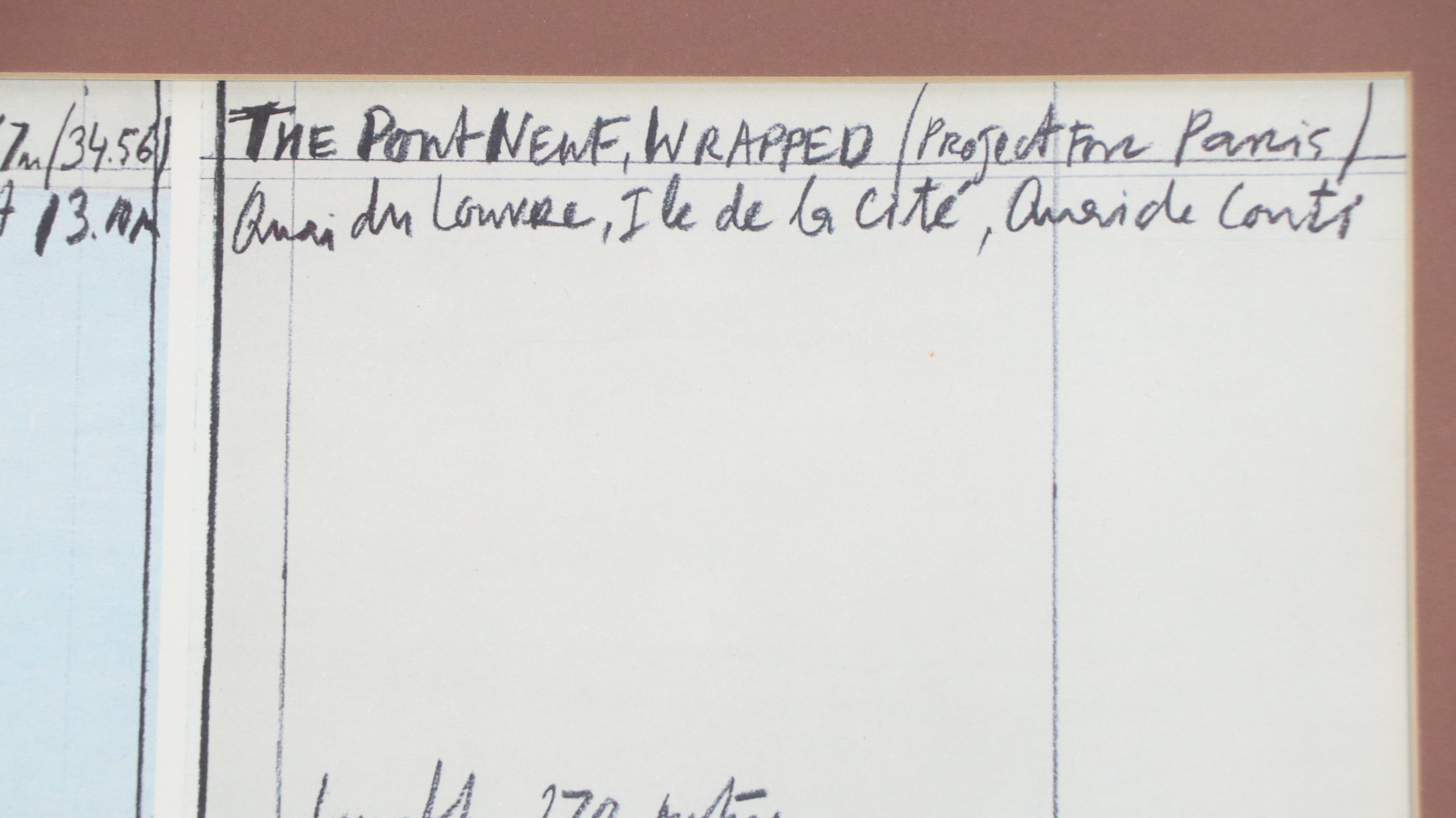 Offset Lithograph After Christo and Jeanne-Claude "The Pont Neuf Wrapped"