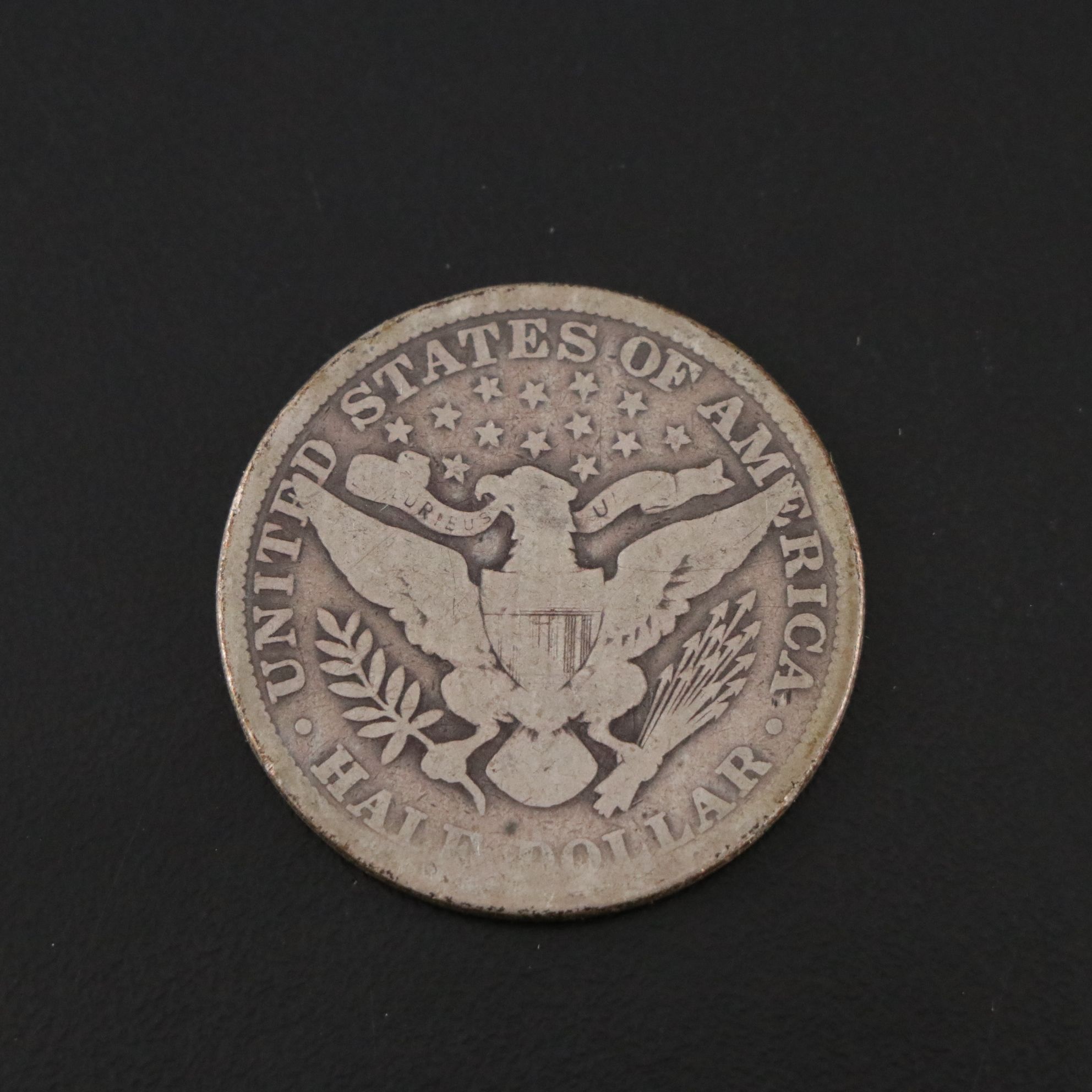 Six Barber Silver Half Dollars