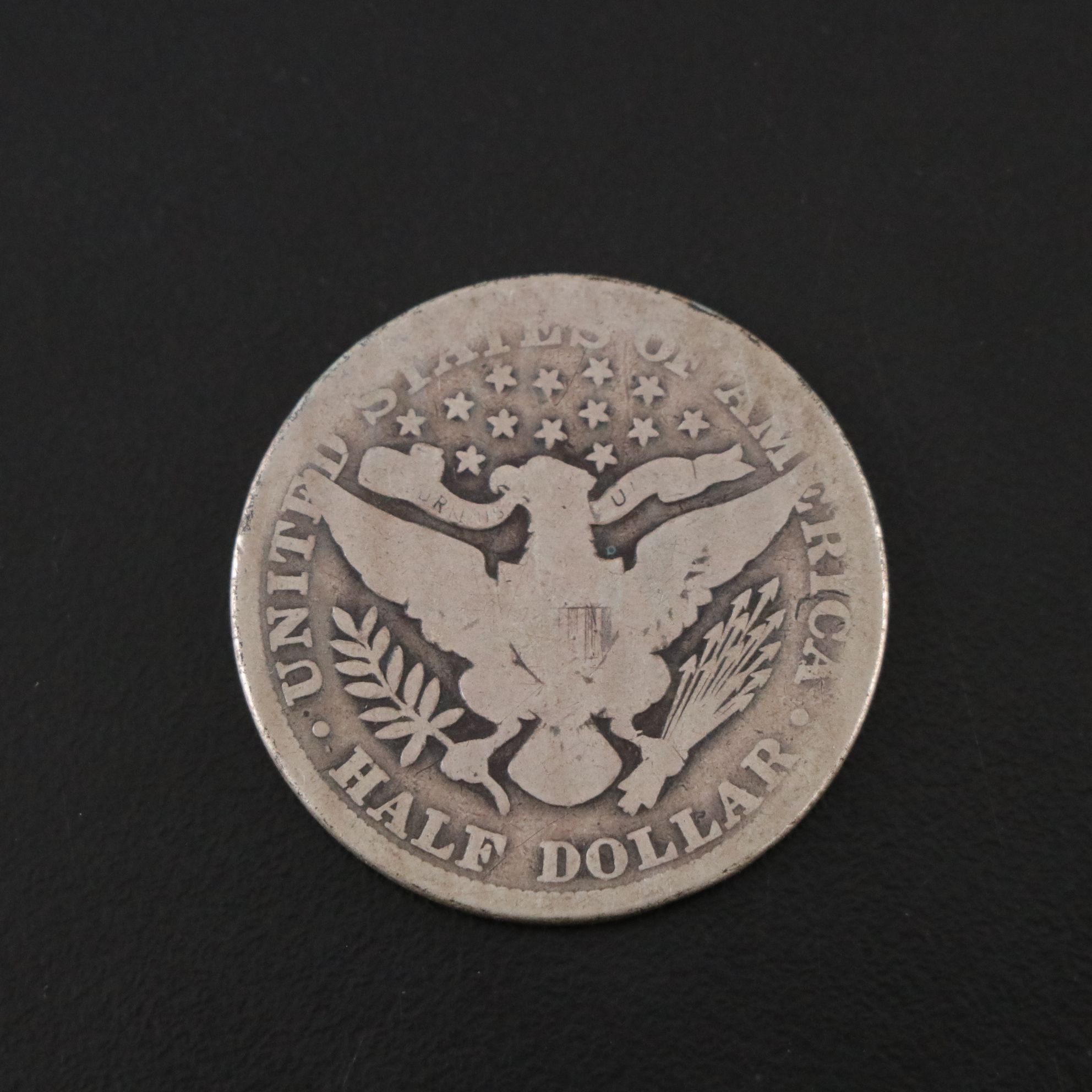 Six Barber Silver Half Dollars