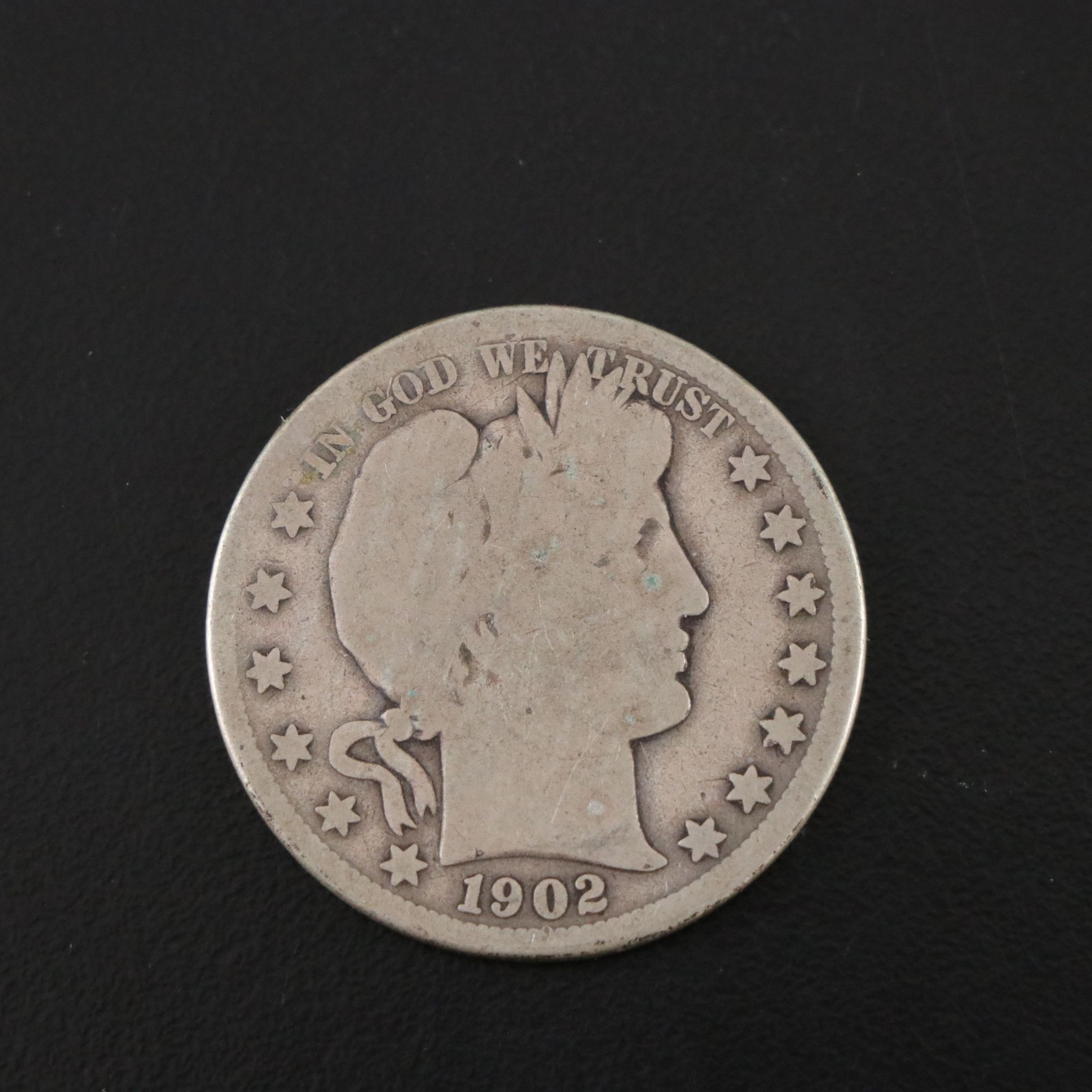 Six Barber Silver Half Dollars