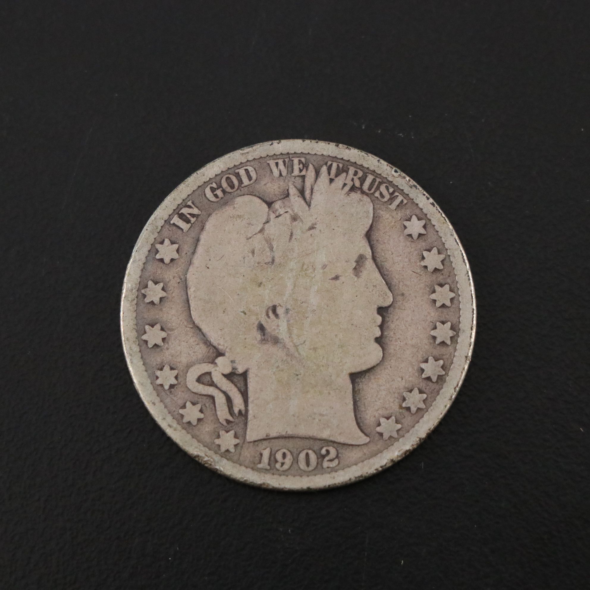 Six Barber Silver Half Dollars