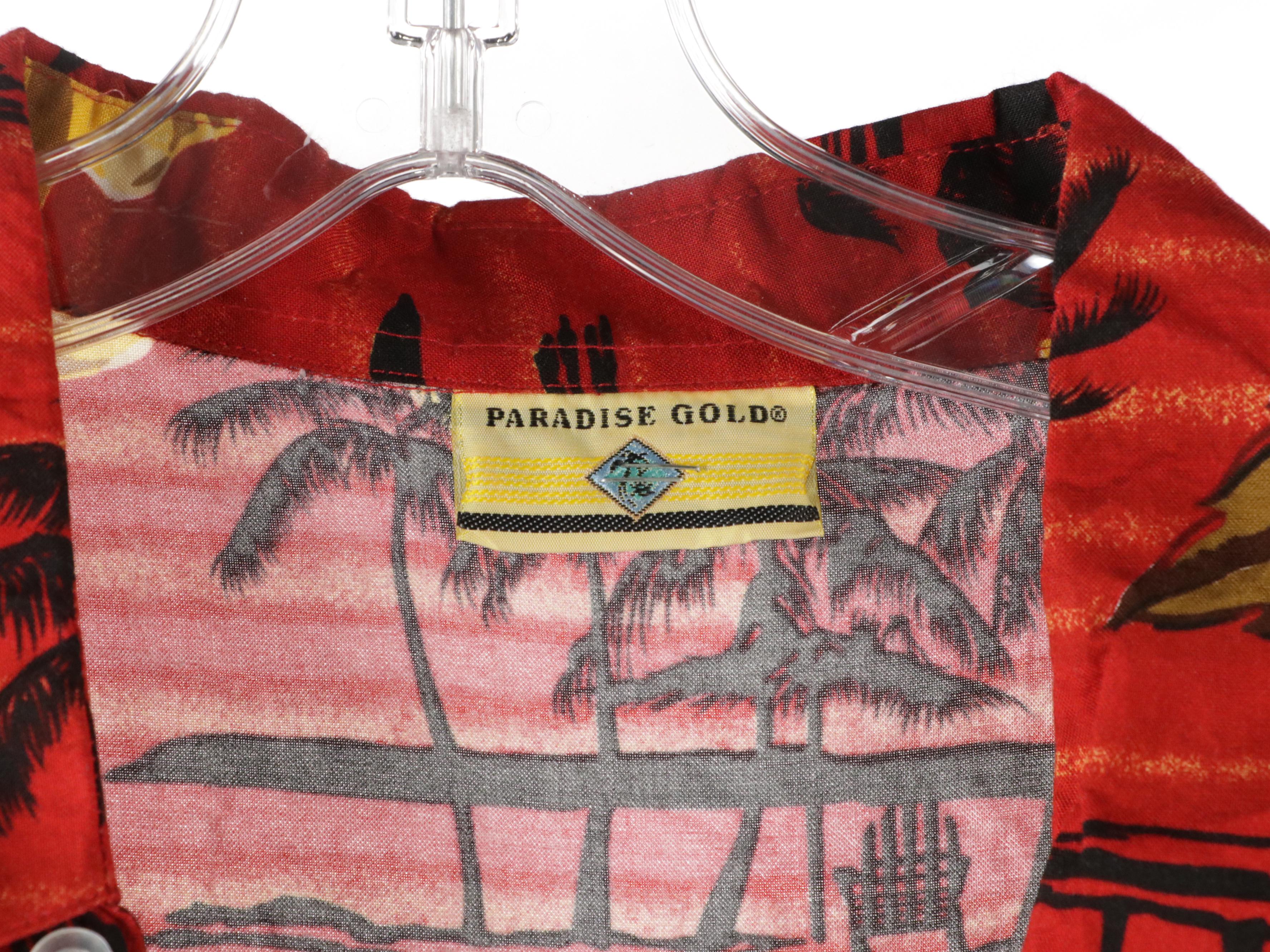 Men's Vintage Hawaiian Shirts Including Waltah Clarke's and Kona Kai Trading Co.