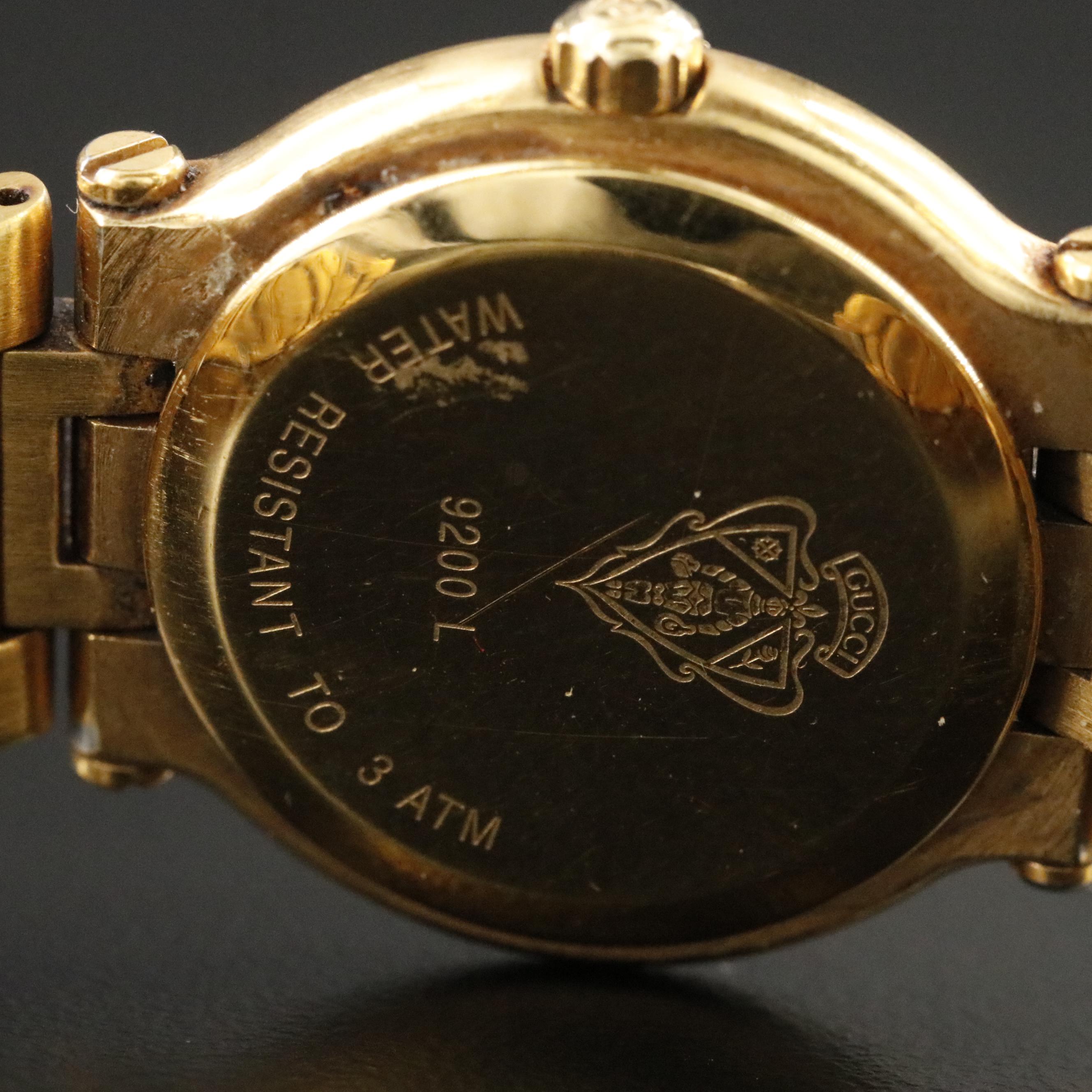 Gucci Classic 9200L Quartz Watch with Date Window