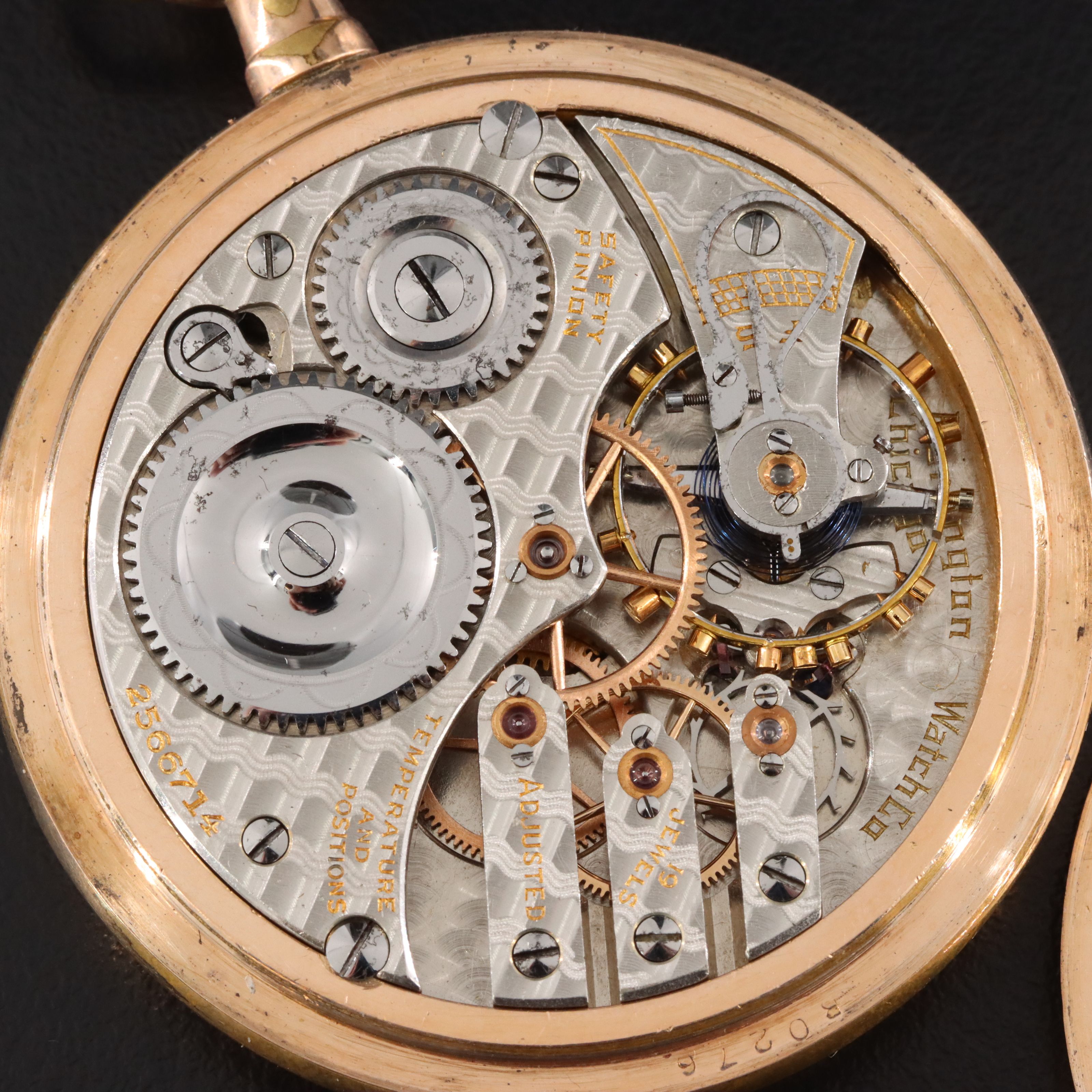 1913 Burlington Special Gold-Plate Pocket Watch