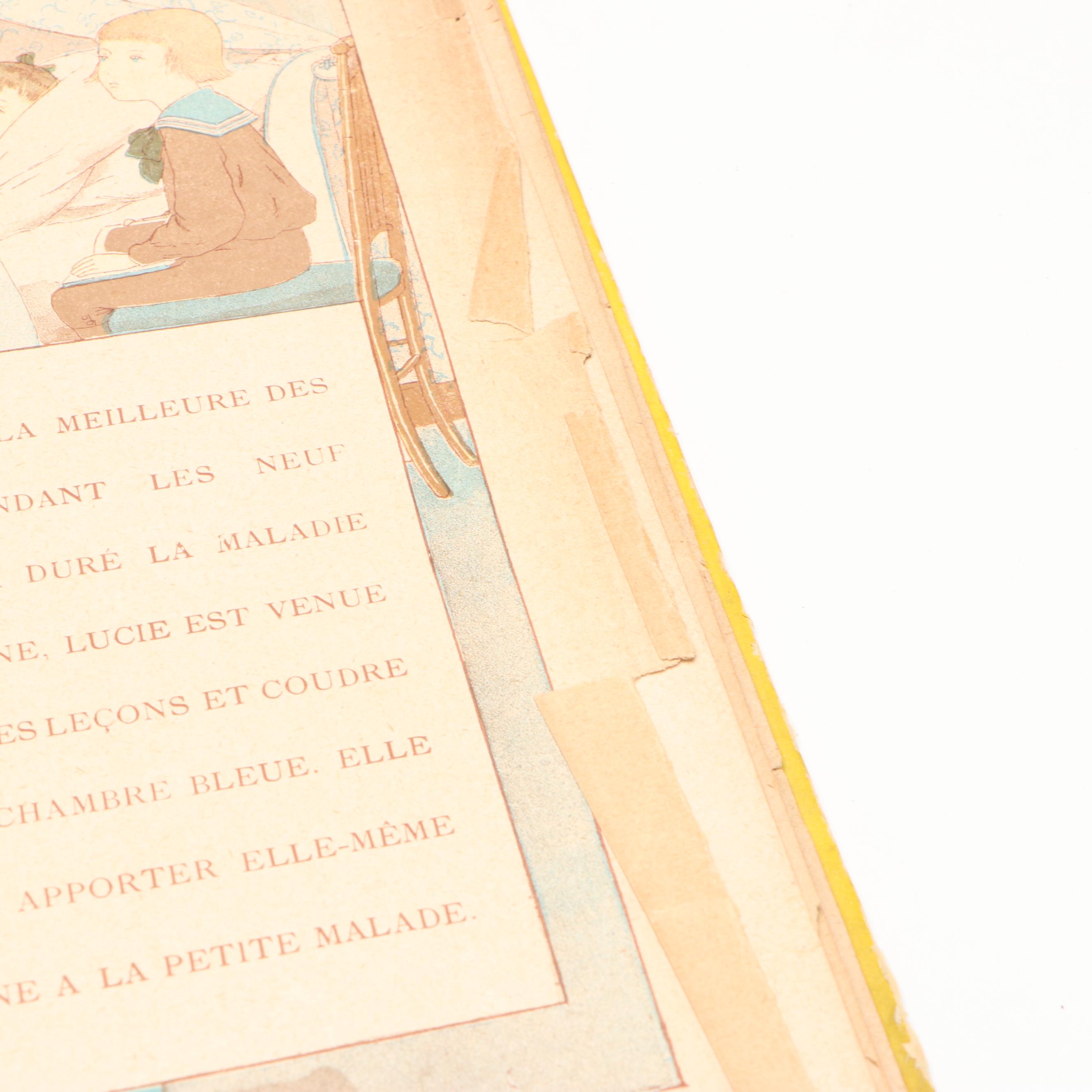 Bernard Boutet de Monvel Illustrated "Filles et garçons" by Anatole France