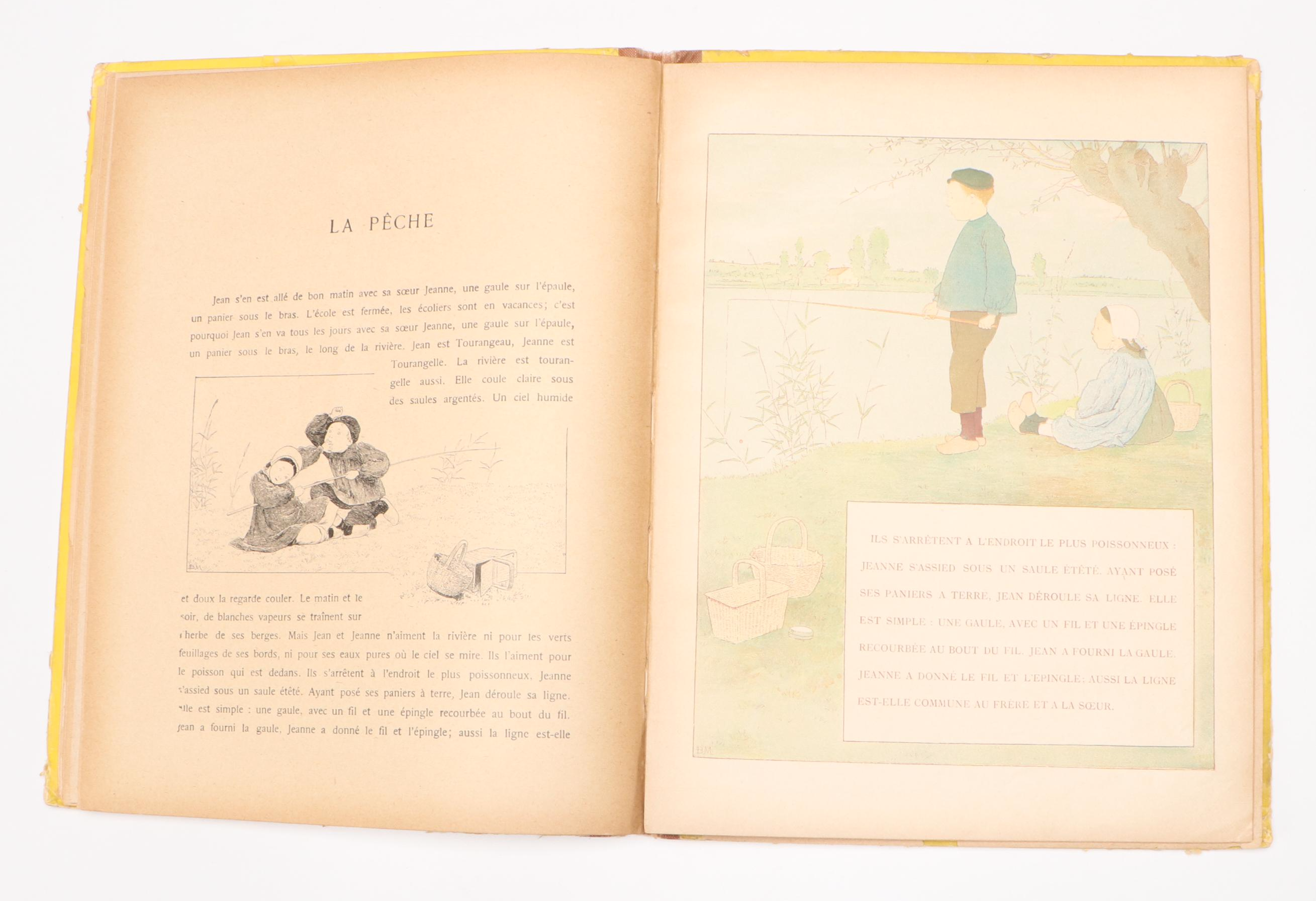 Bernard Boutet de Monvel Illustrated "Filles et garçons" by Anatole France