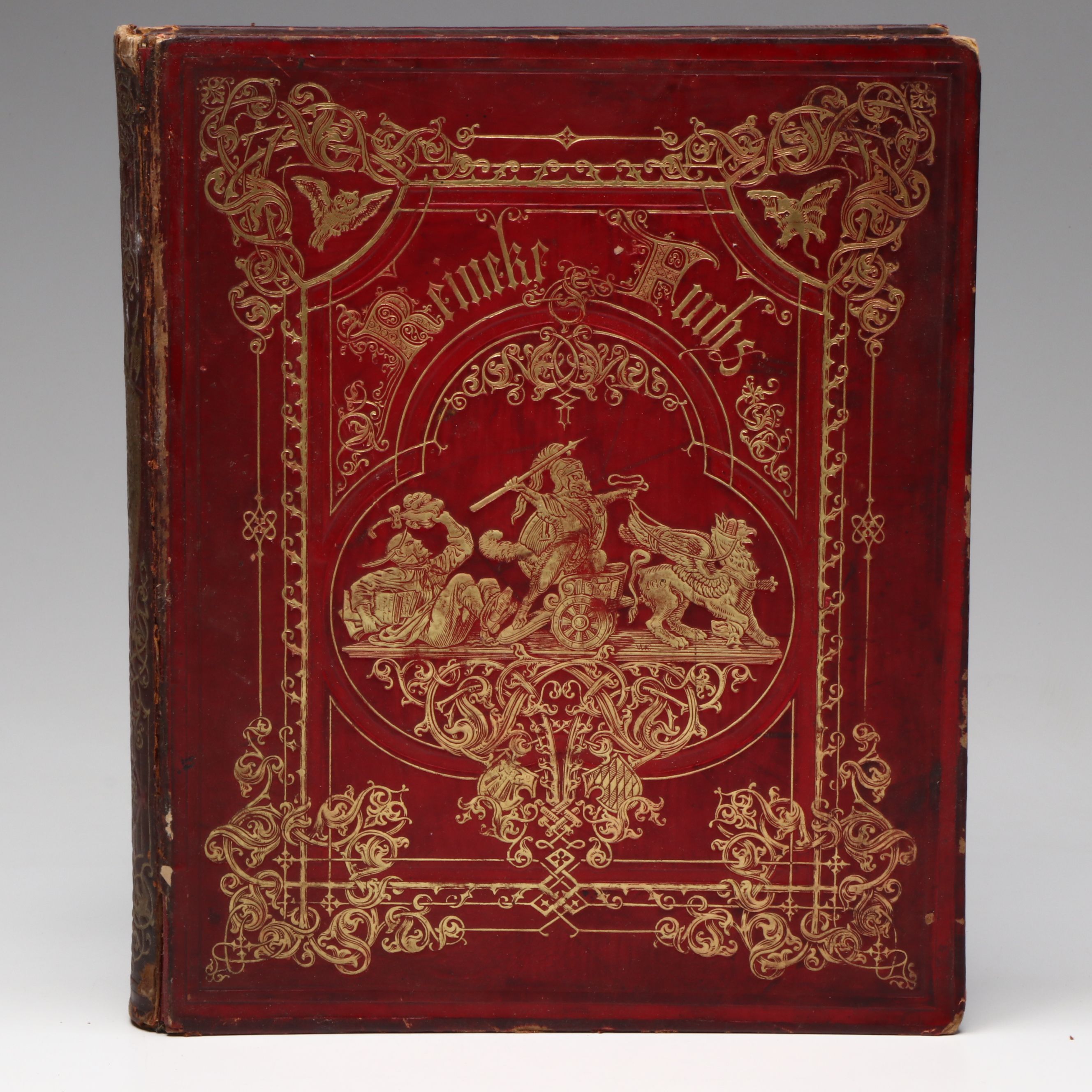 Wilhelm von Kaulbach Illustrated "Reineke Fuchs" by Wolfgang von Goethe, 1846