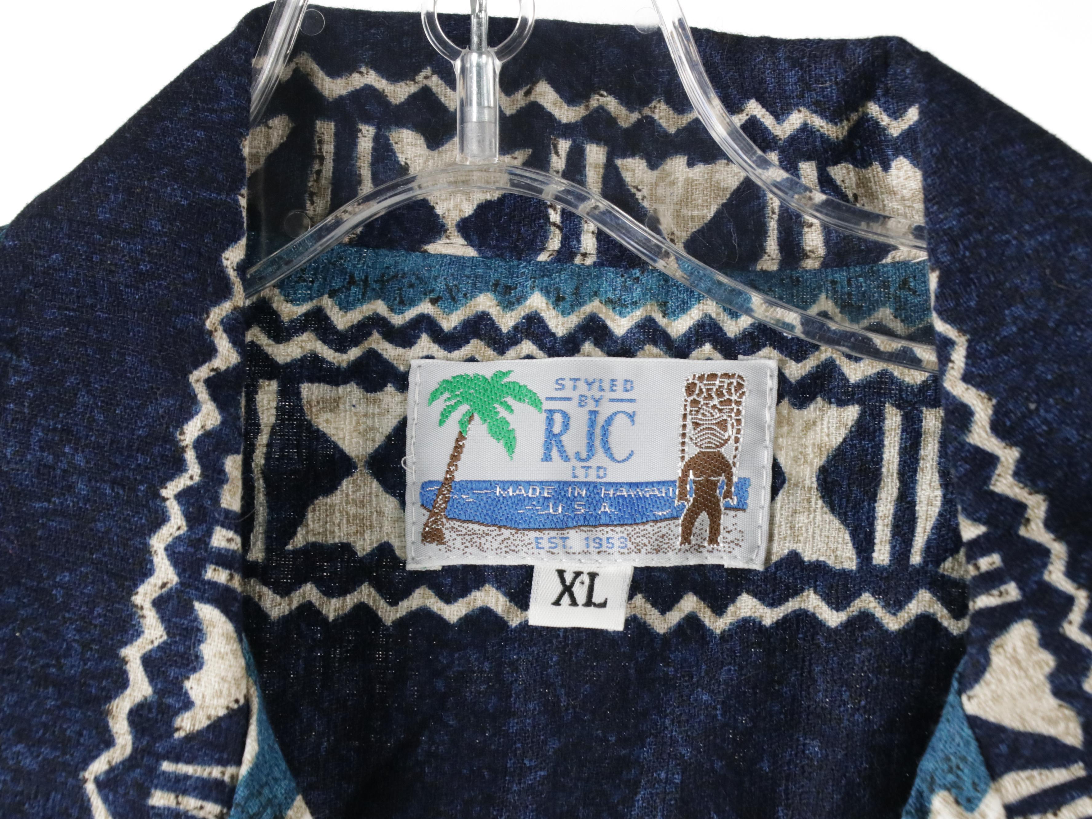 Men's Vintage Styled by RJC and Hawaii Blues Cotton Hawaiian Shirts