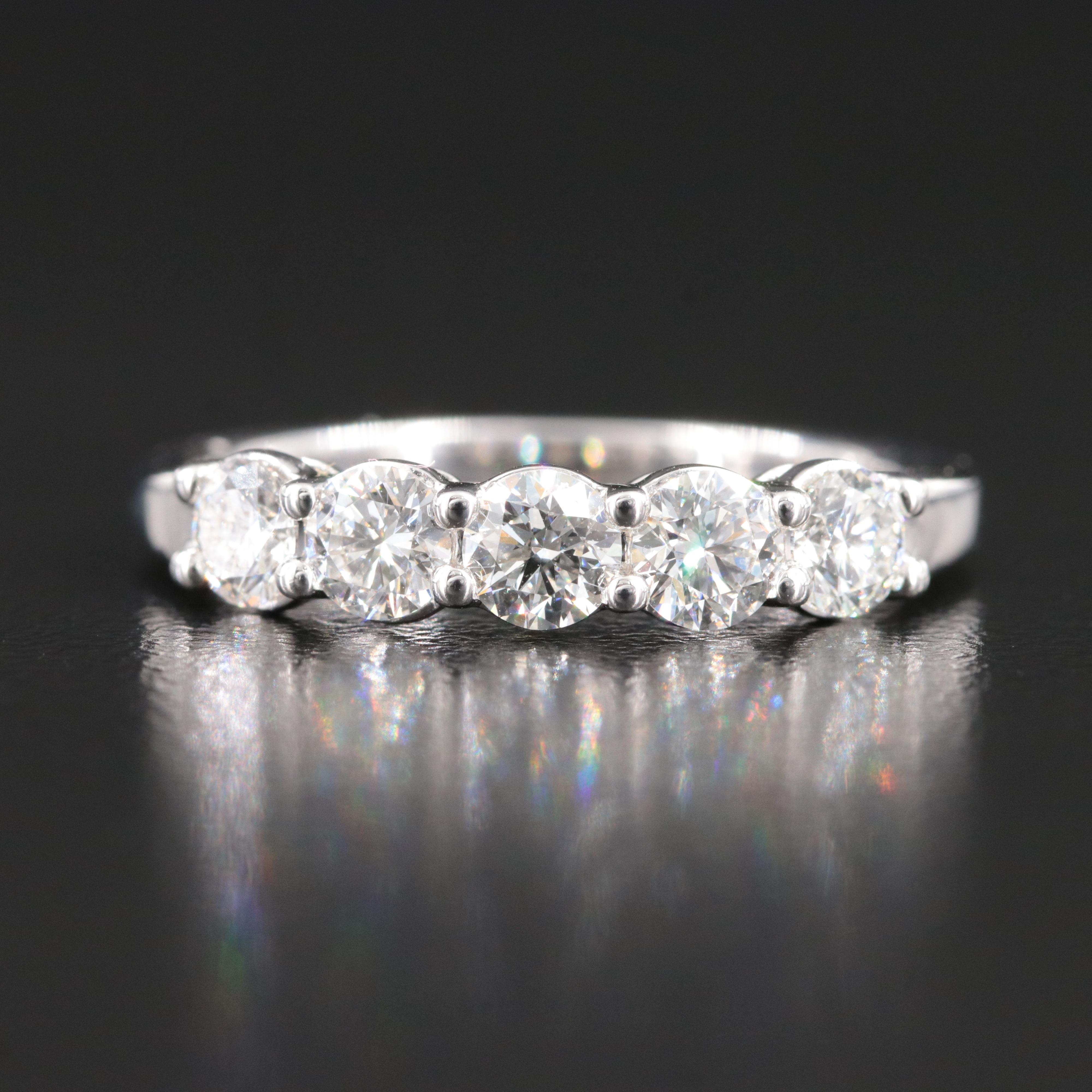 14K 1.10 CTW Lab Grown Diamond Ring