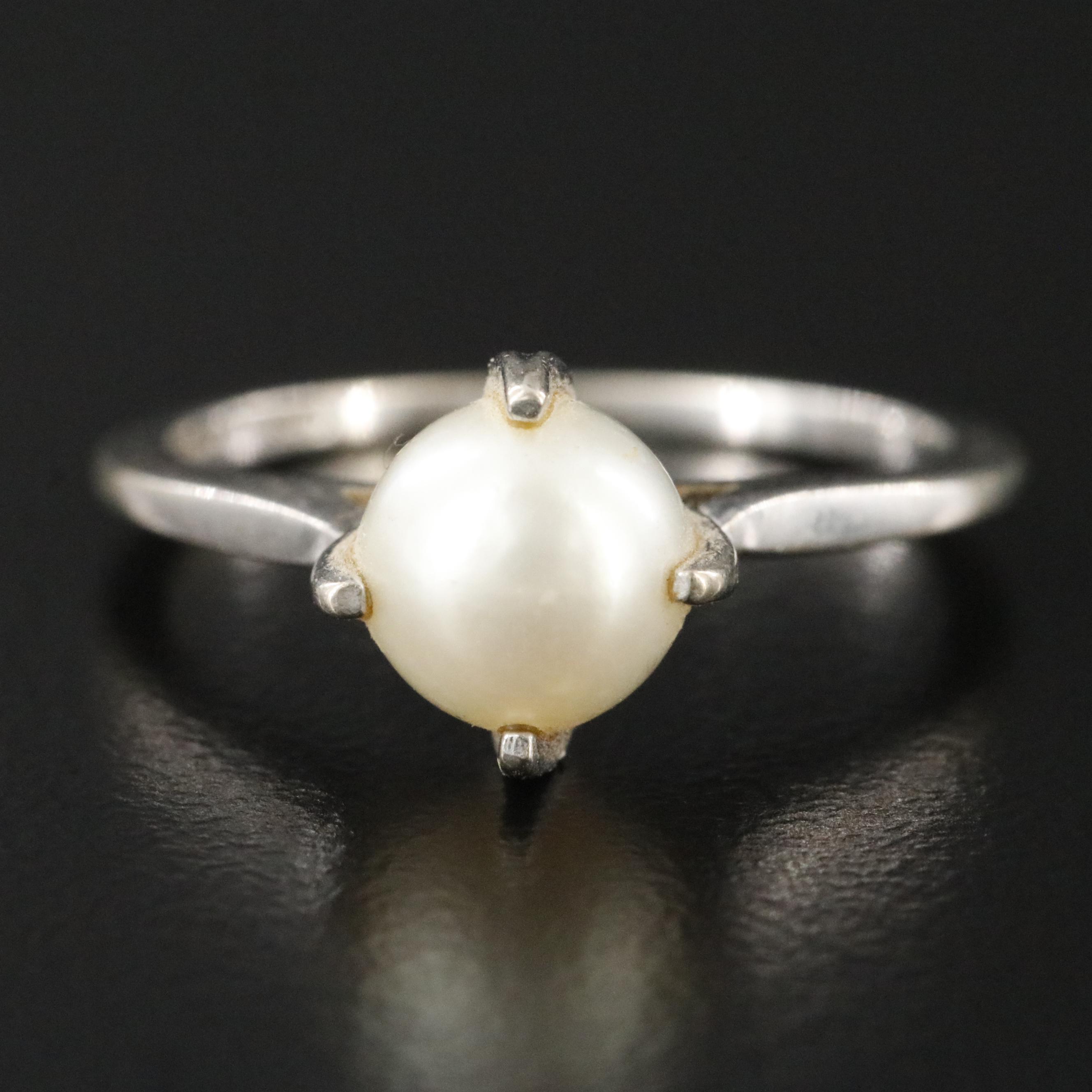 14K Pearl Ring