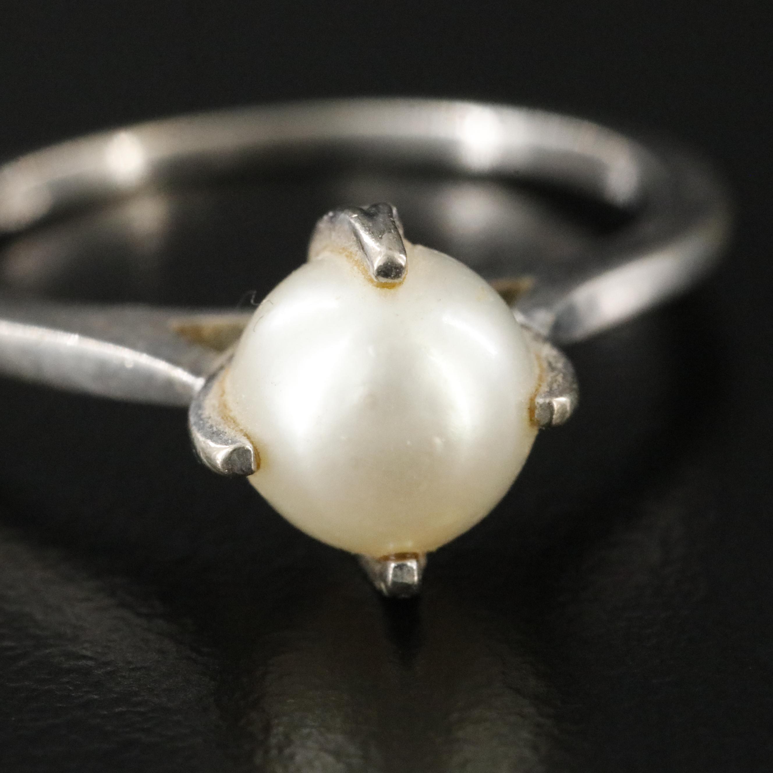14K Pearl Ring