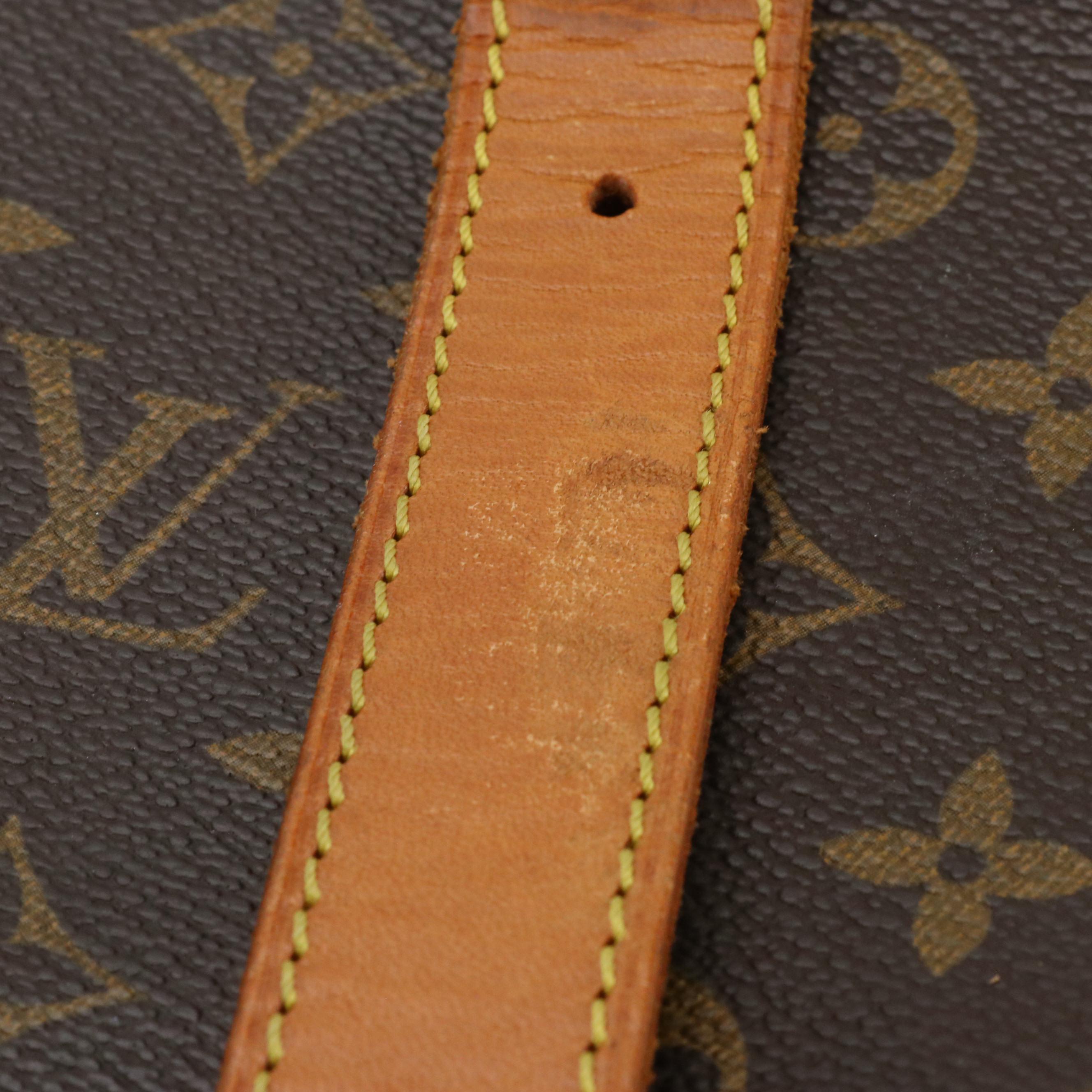 Louis Vuitton Saumur 35 in Monogram Canvas and Vachetta Leather
