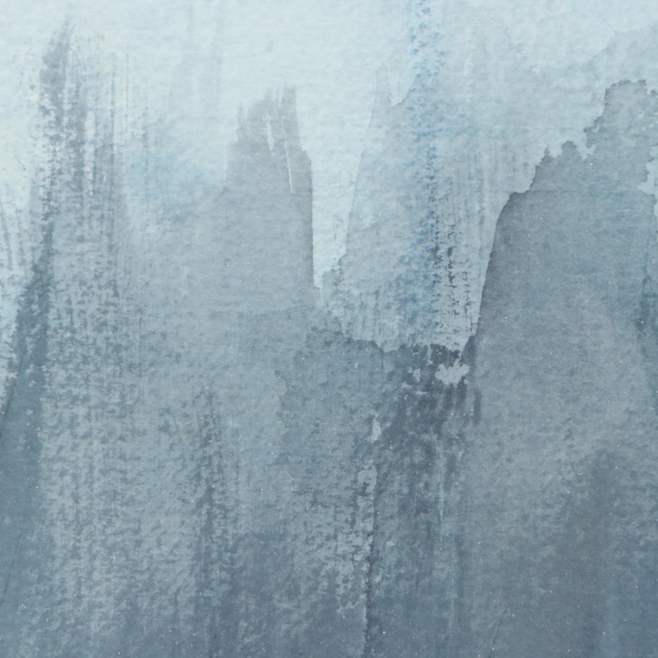 C. Booth Farcus Watercolor Painting "Elk Hunters," Mid-20th Century