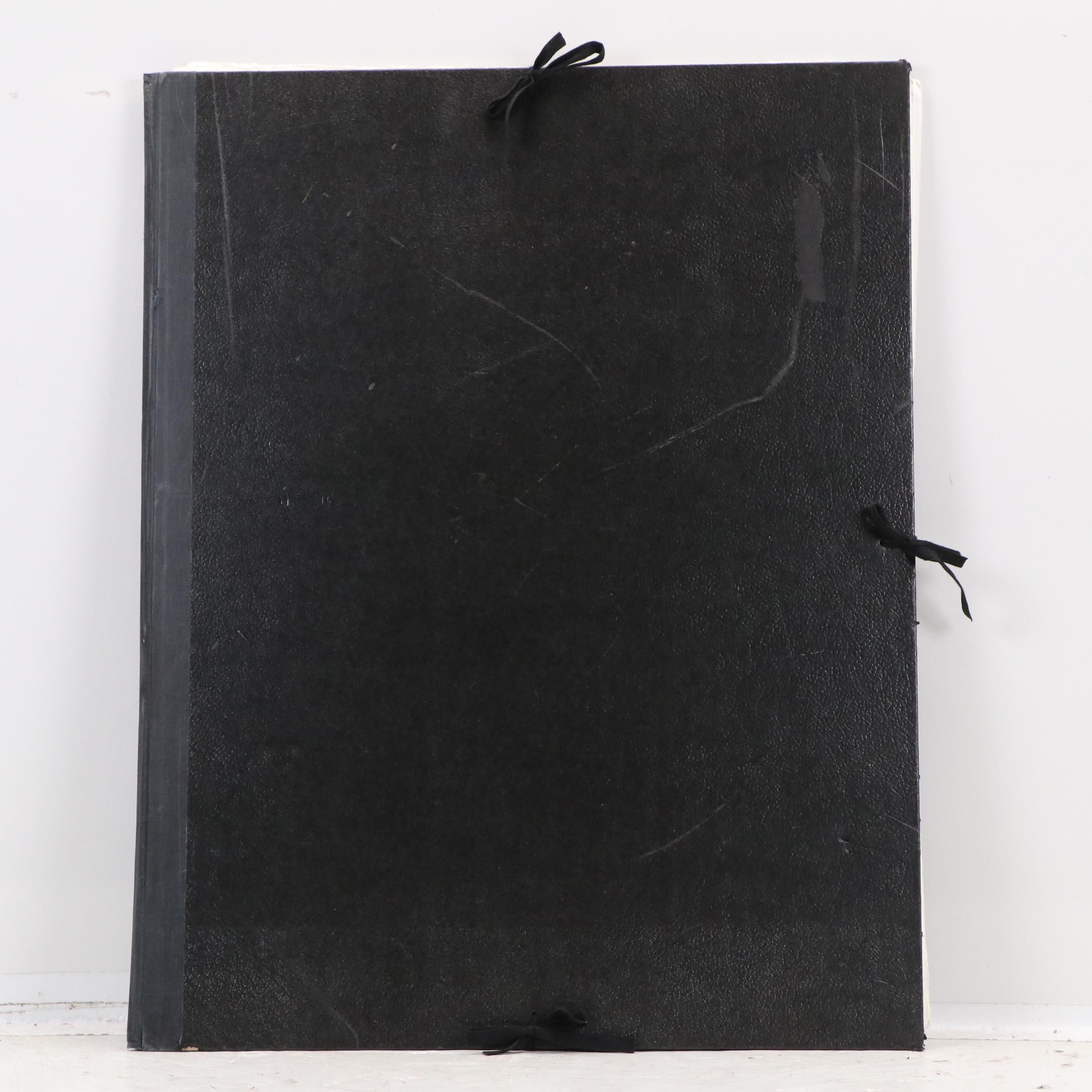 Richard Benson Portfolio of Silver Gelatin Interior Scene Photographs, 20th C.