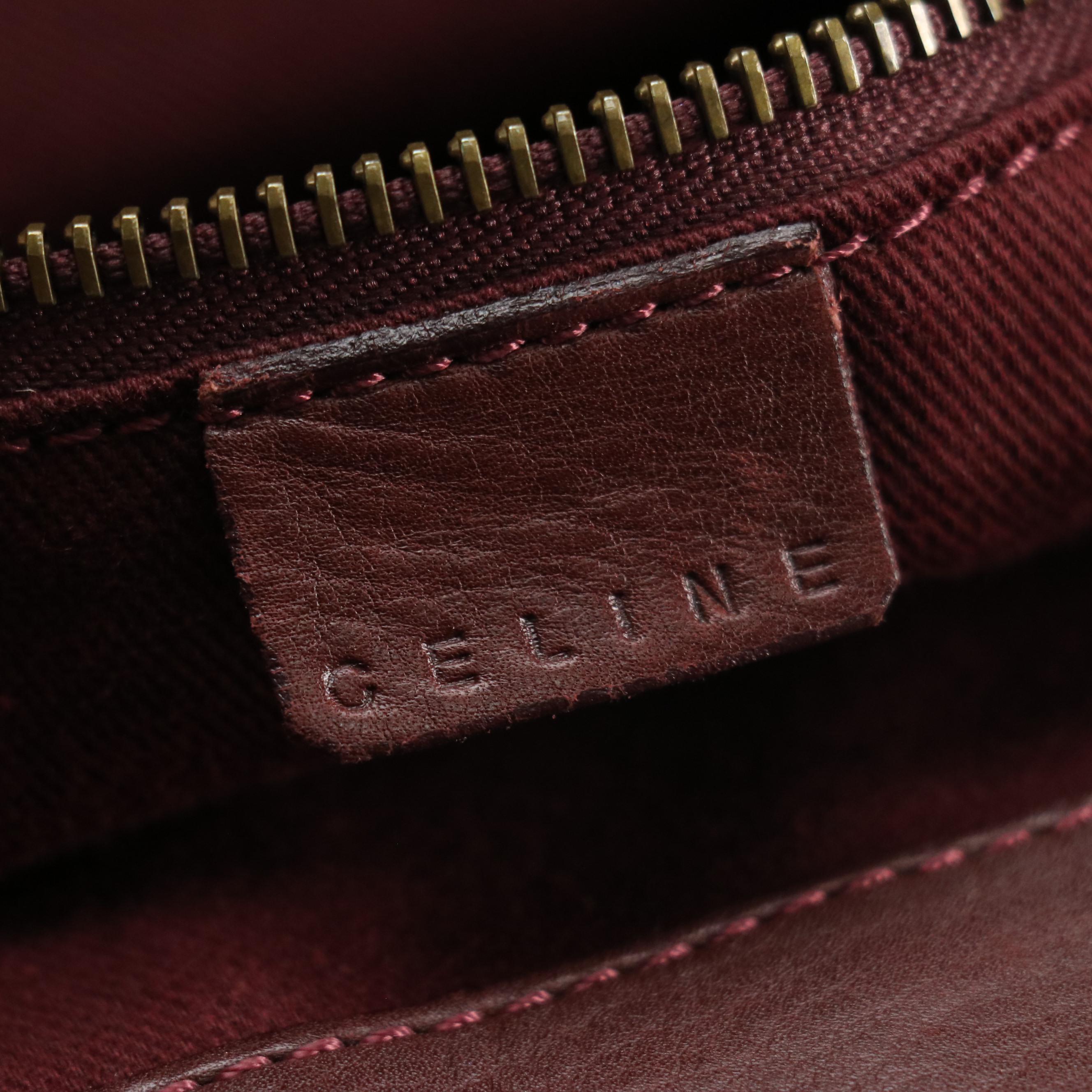 Celine Large Boogie Tote in Grained Calfskin Leather