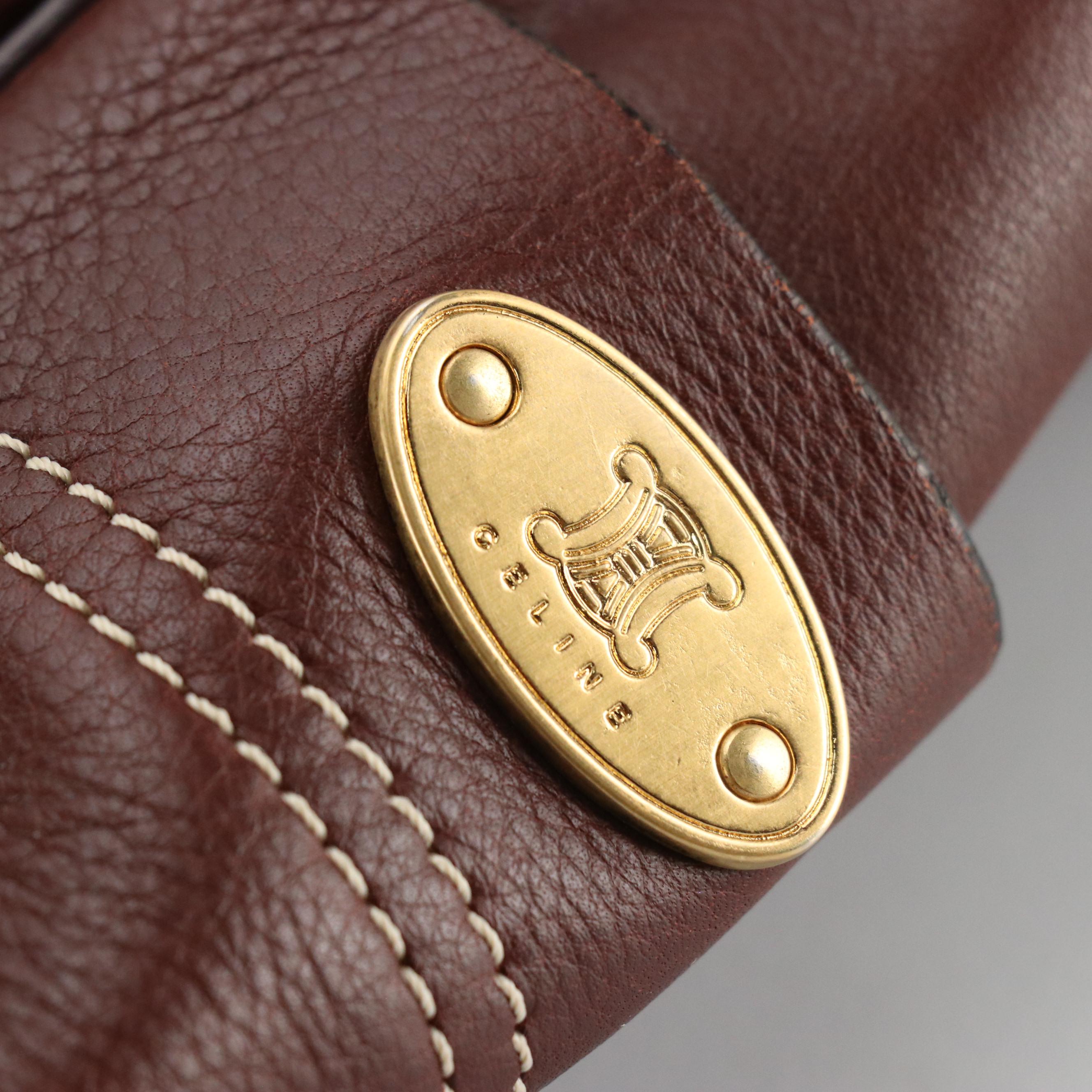 Celine Large Boogie Tote in Grained Calfskin Leather