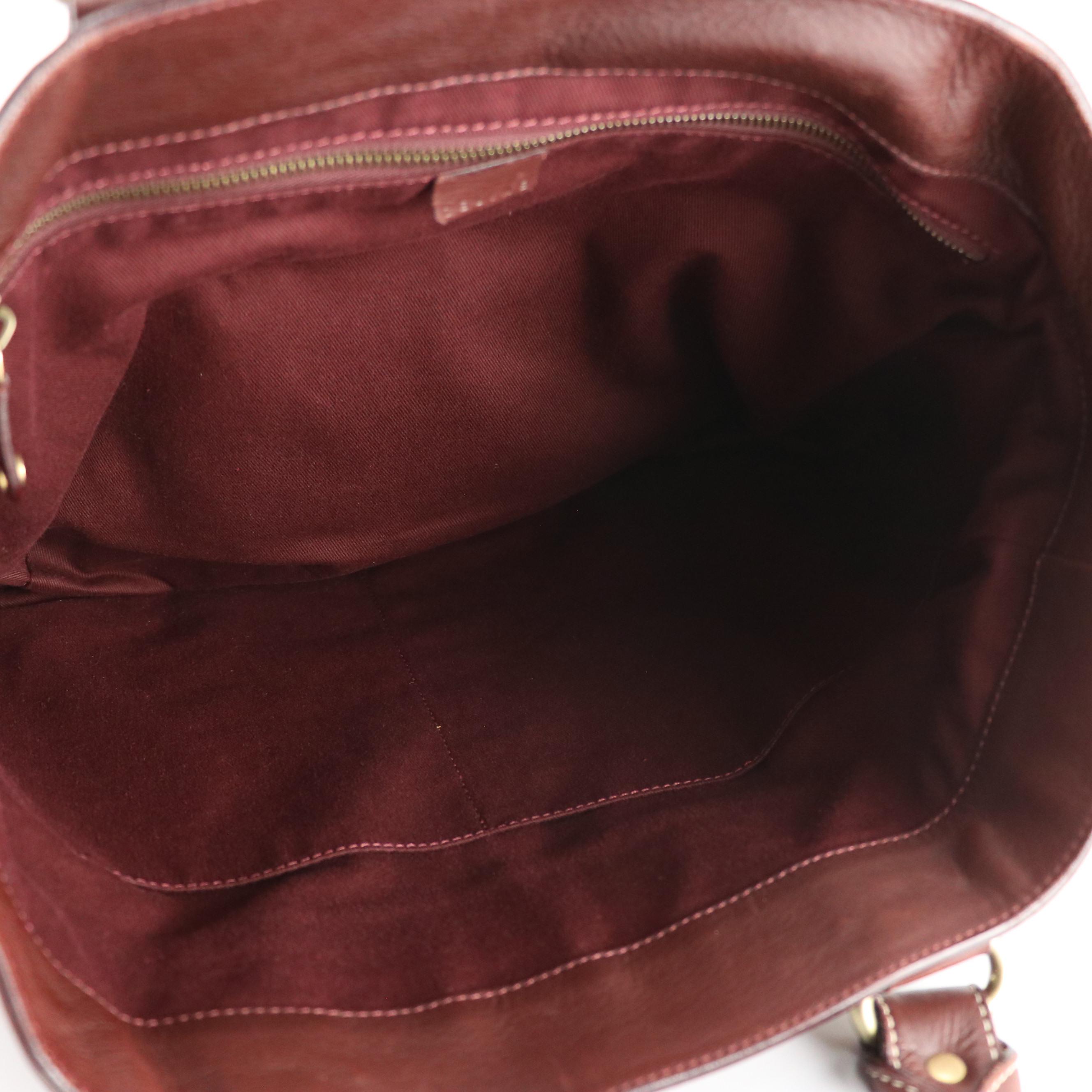 Celine Large Boogie Tote in Grained Calfskin Leather