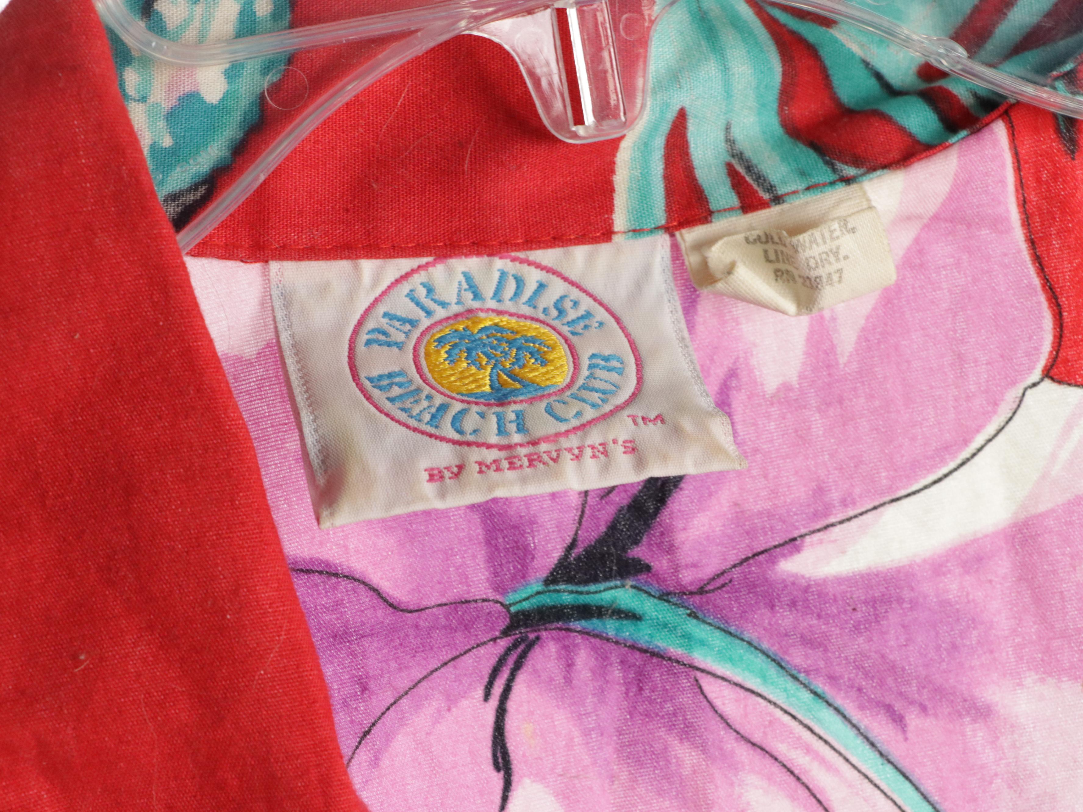 Men's Paradise Found, Paradise Beach Club and Wave Printed Hawaiian Shirts