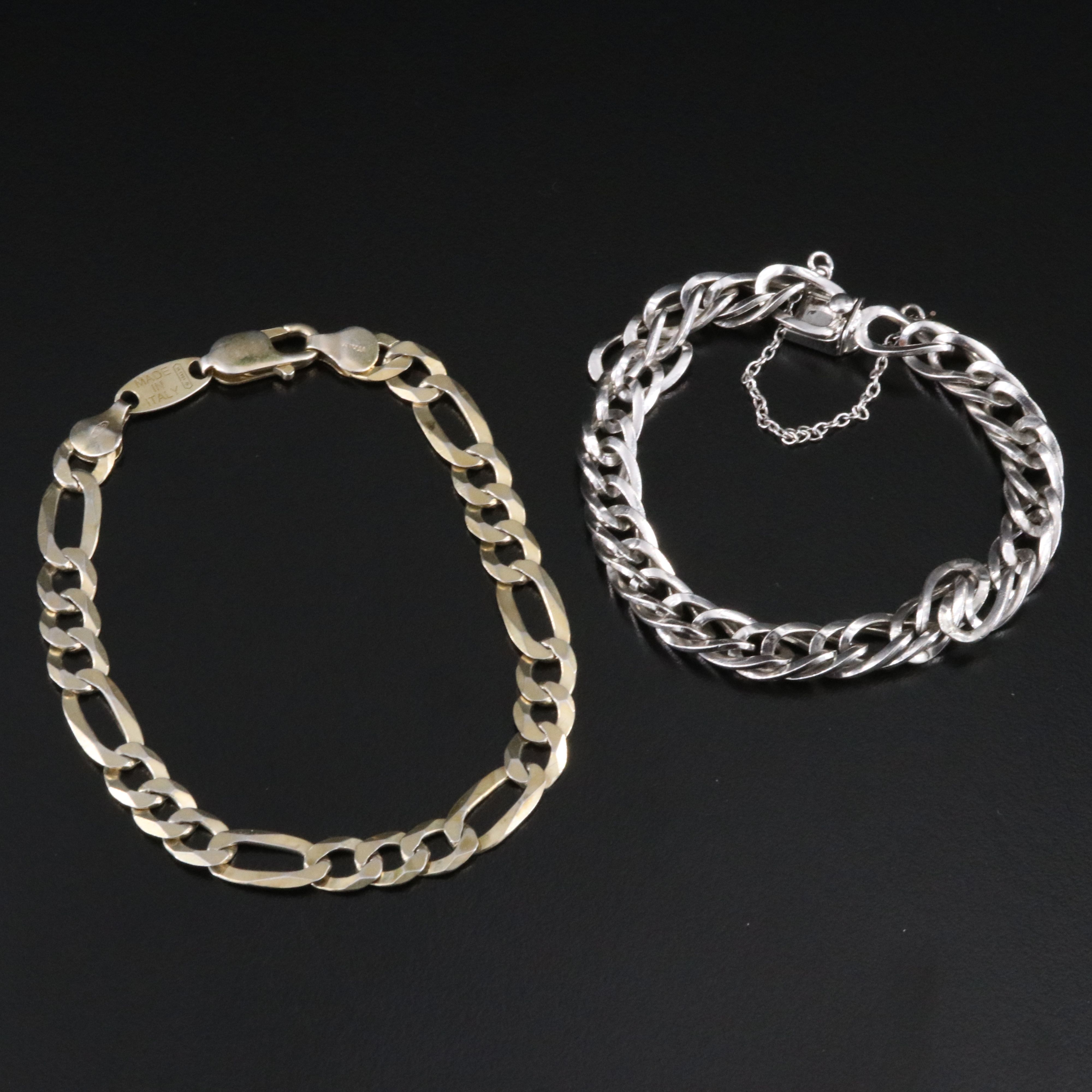 Sterling Bracelet Collection with Amethyst, Garnet and Peridot