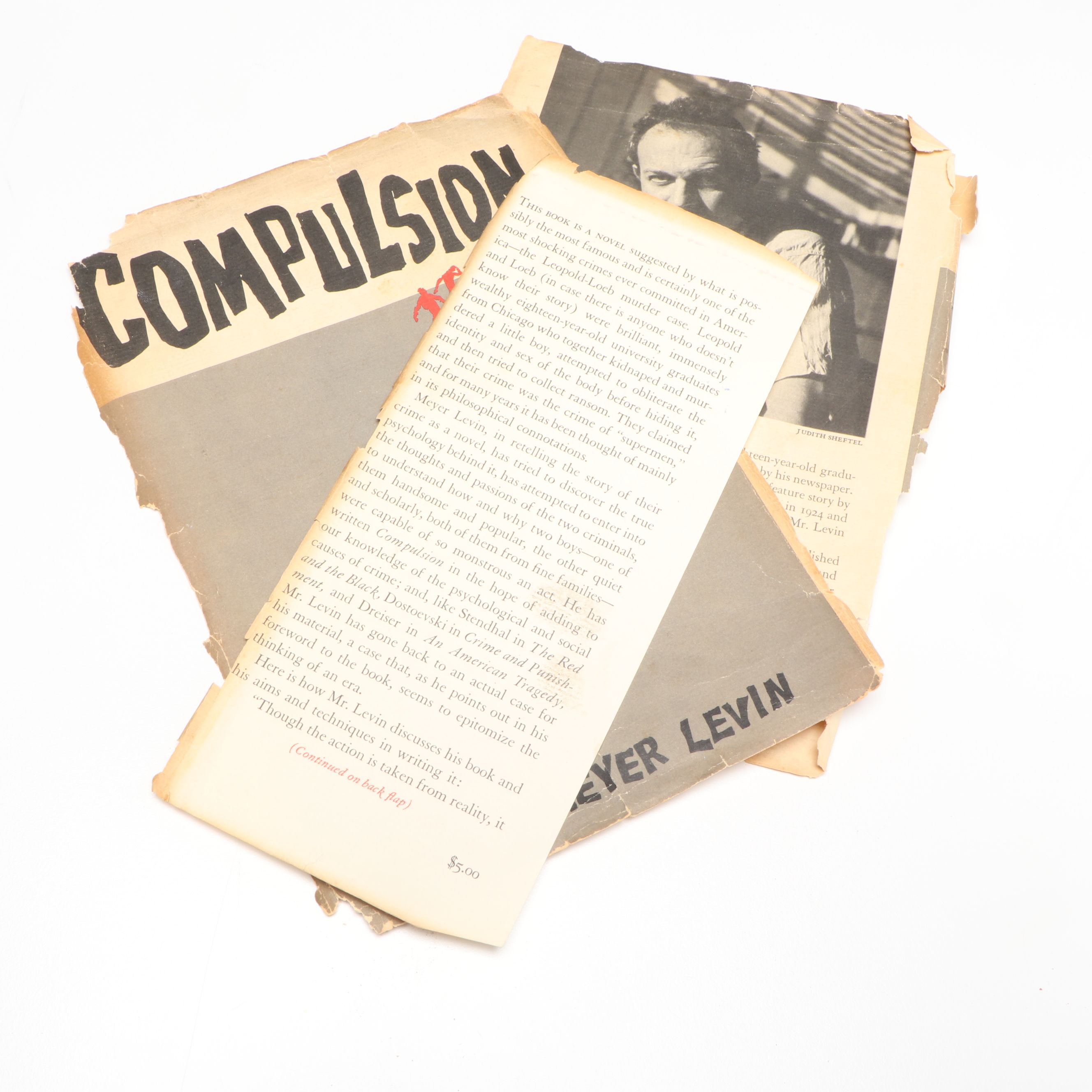 First Printing "Compulsion" by Meyer Levin and More Books