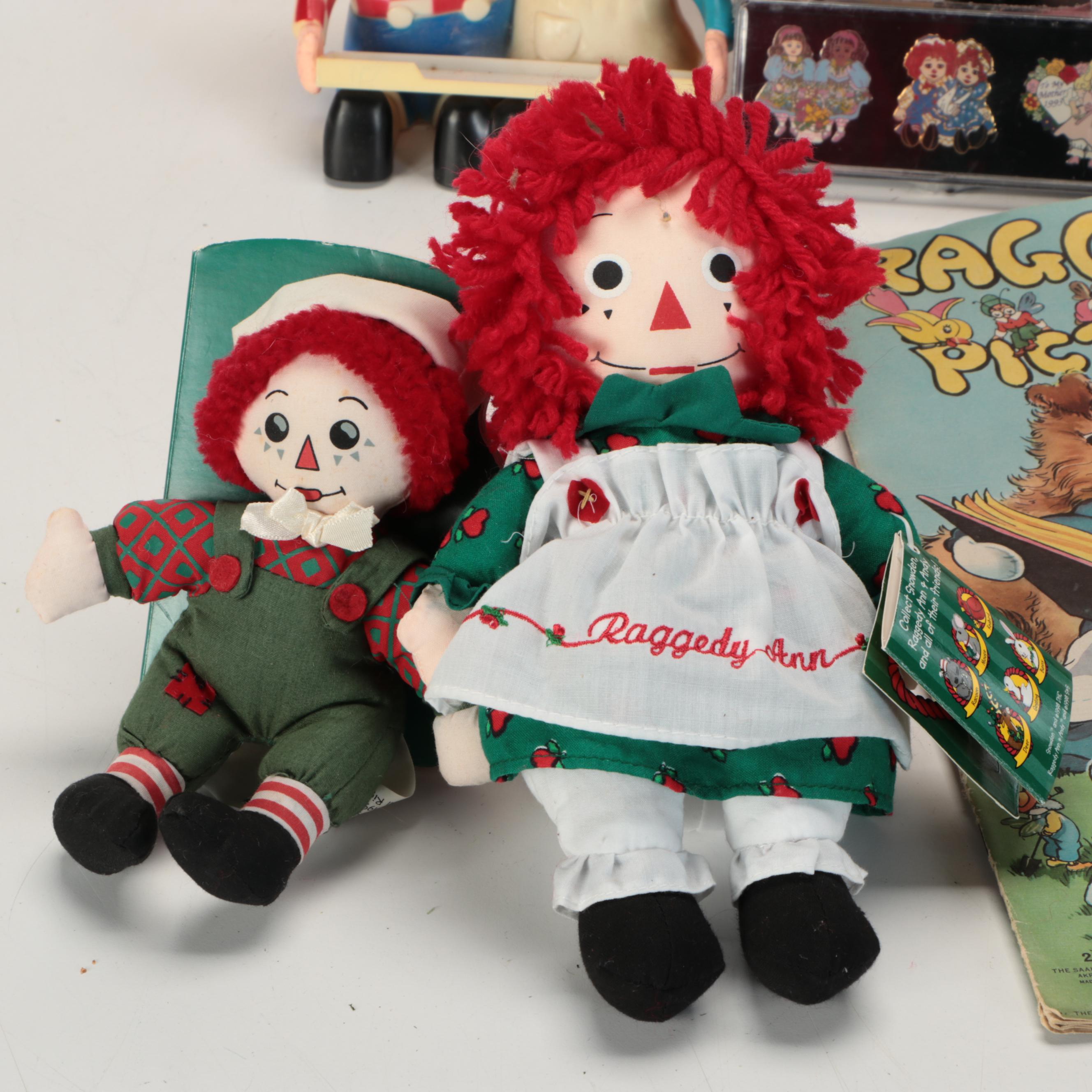 Raggedy Ann Dolls, Books and Other Merchandise