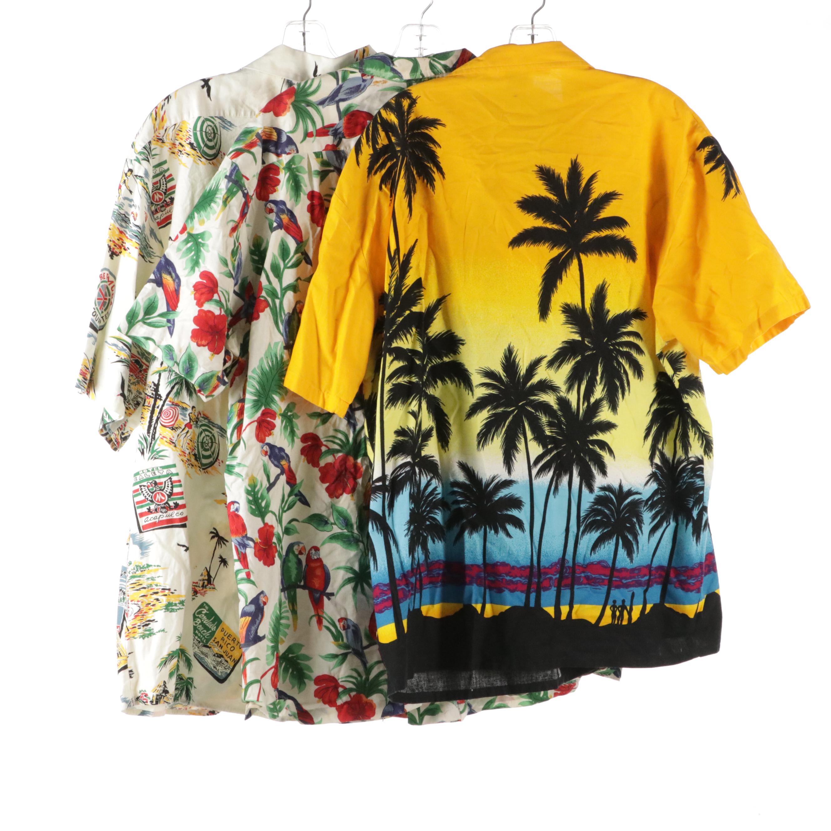 Men's Hawaiian Shirts from RJC Hawai’i, Windswept in the Bahamas, and More