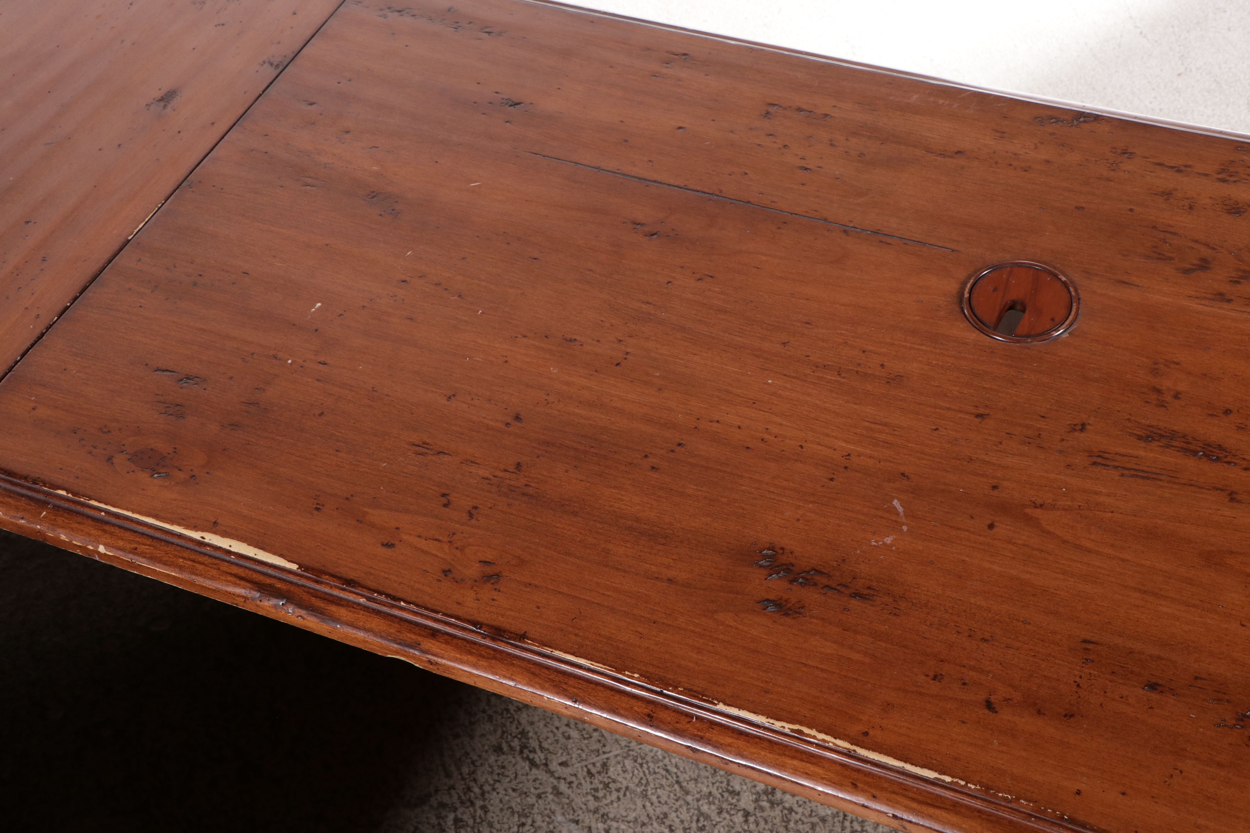 Louis Philippe Style L-Shaped Desk
