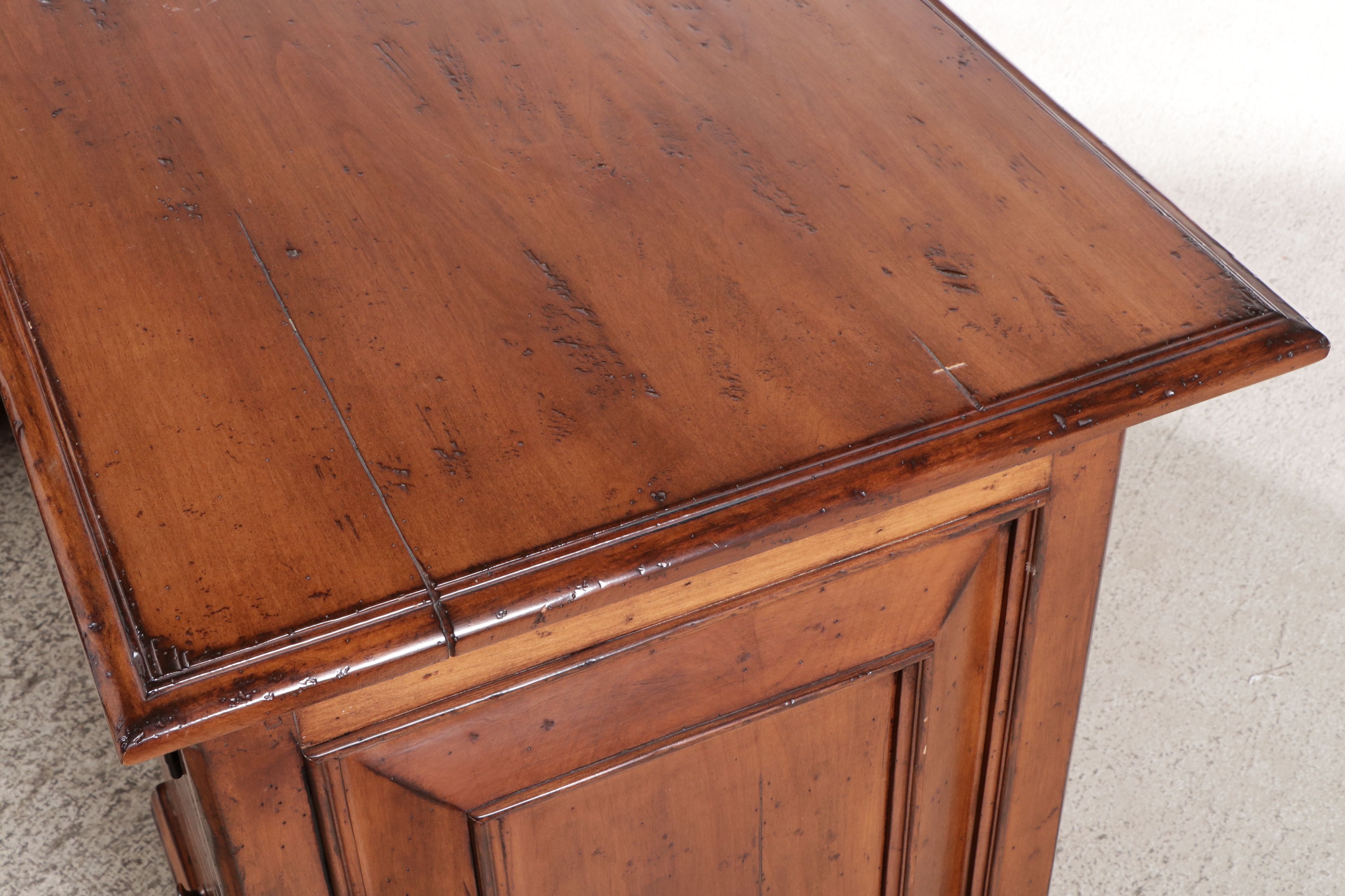 Louis Philippe Style L-Shaped Desk