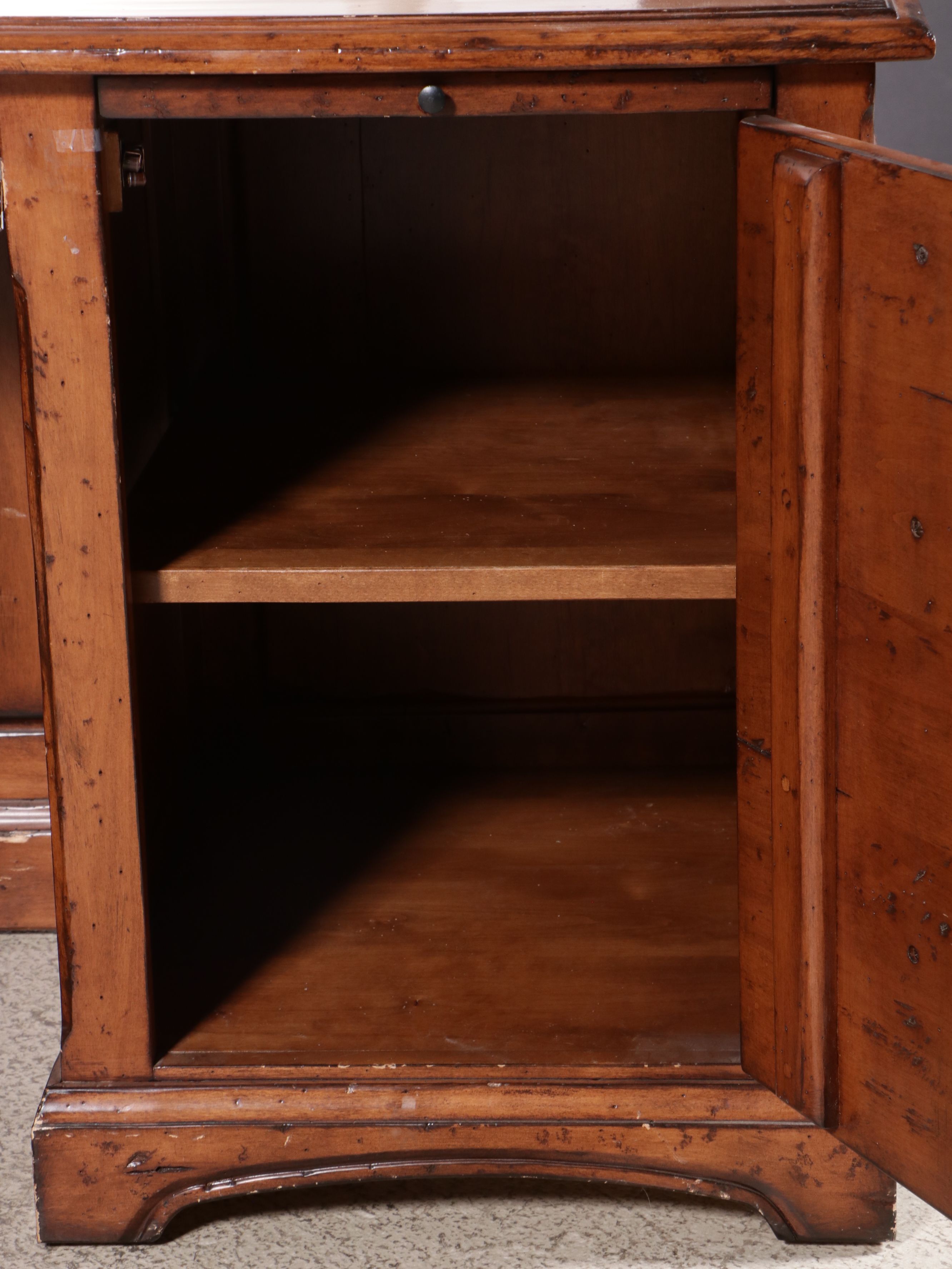 Louis Philippe Style L-Shaped Desk