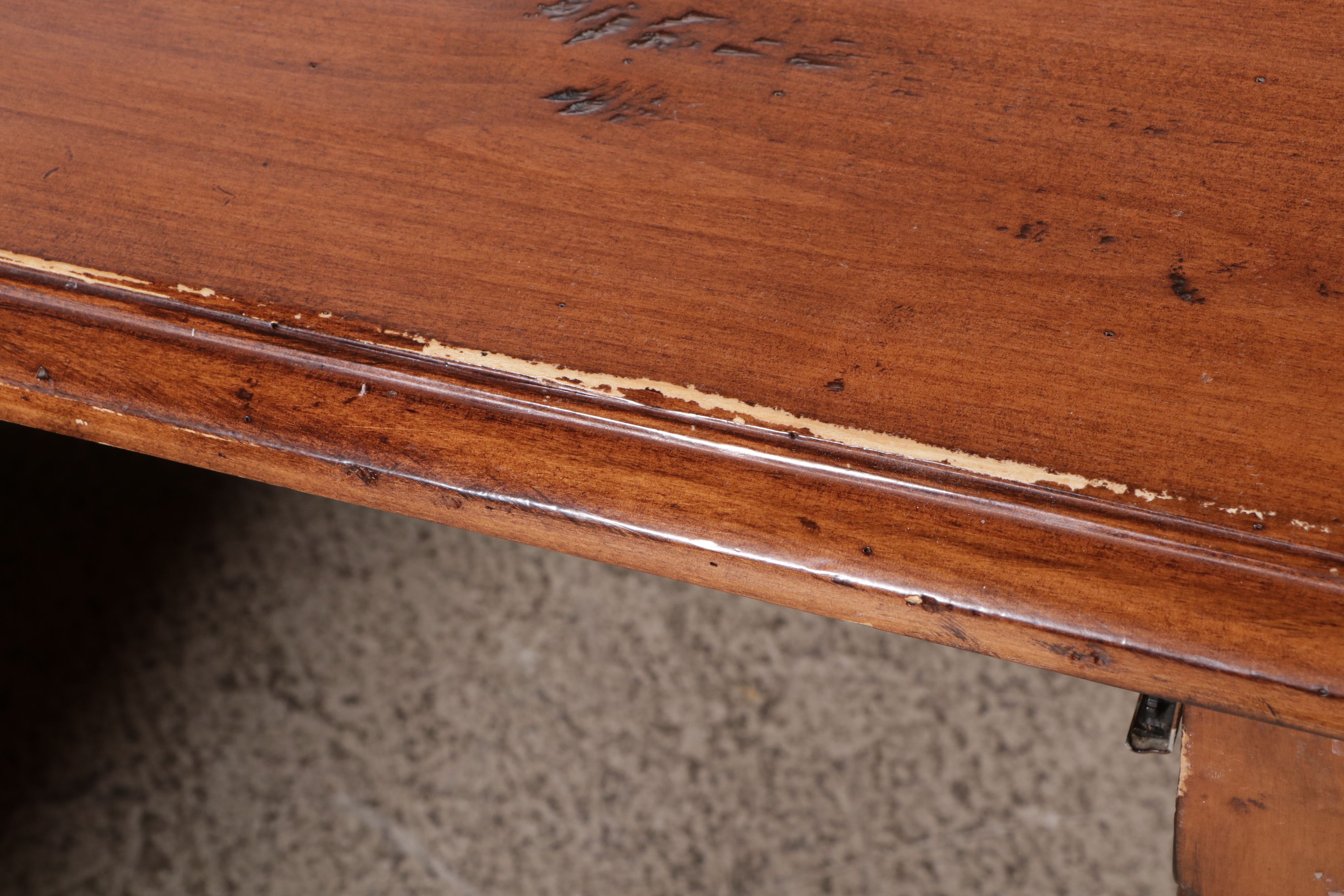 Louis Philippe Style L-Shaped Desk