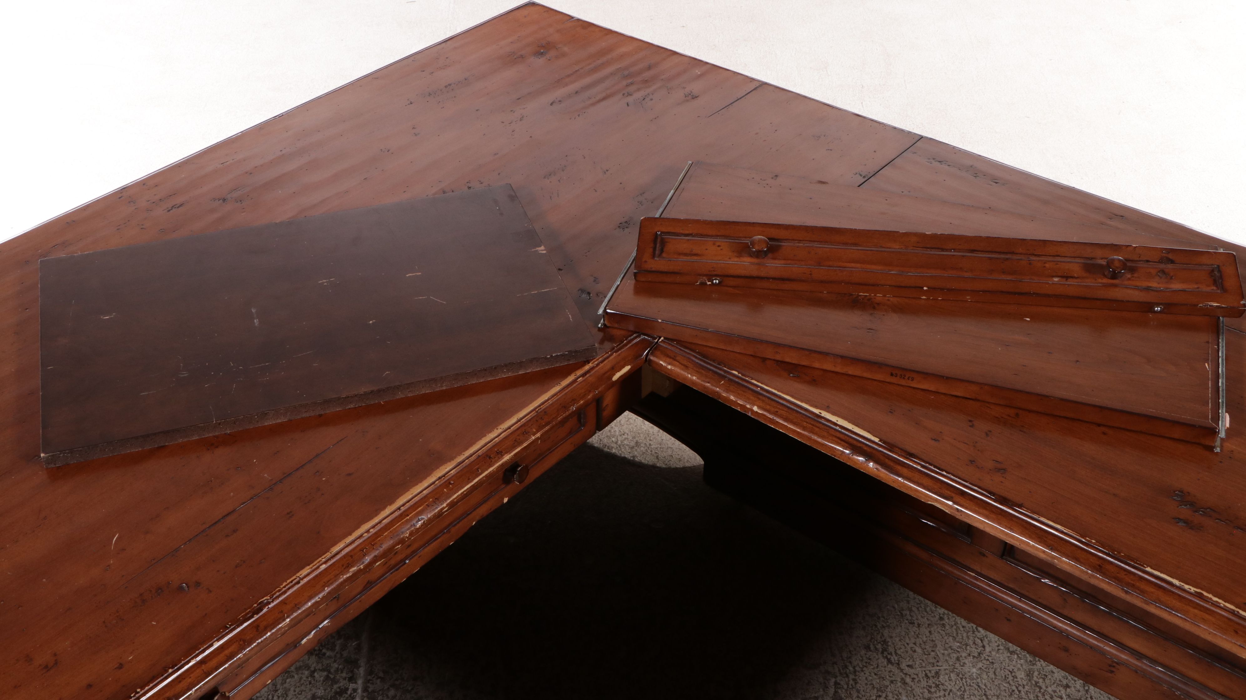 Louis Philippe Style L-Shaped Desk