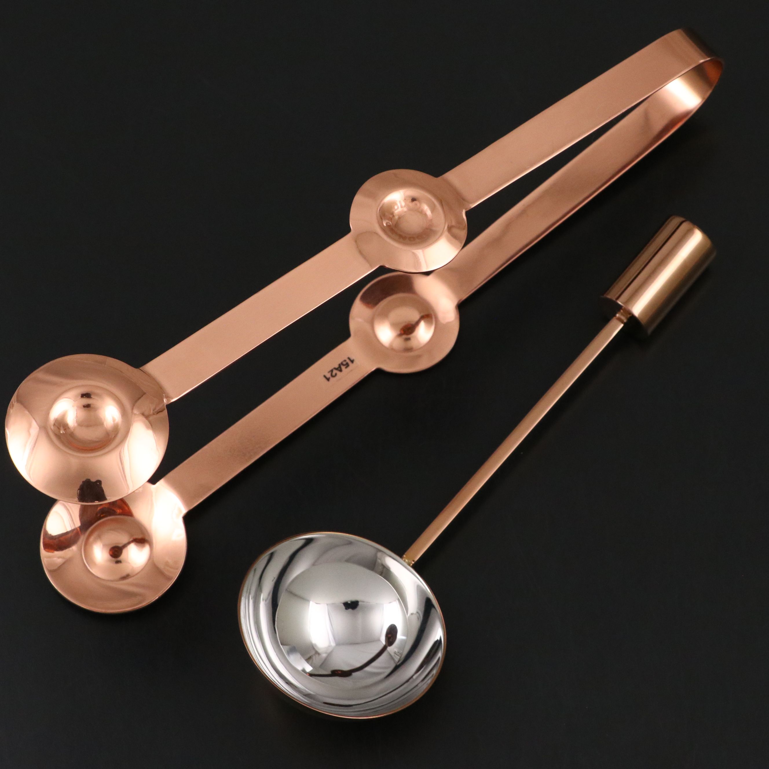 Tom Dixon "Brew" and "Plum" Stainless Steel Coffee Tray, French Press, and More