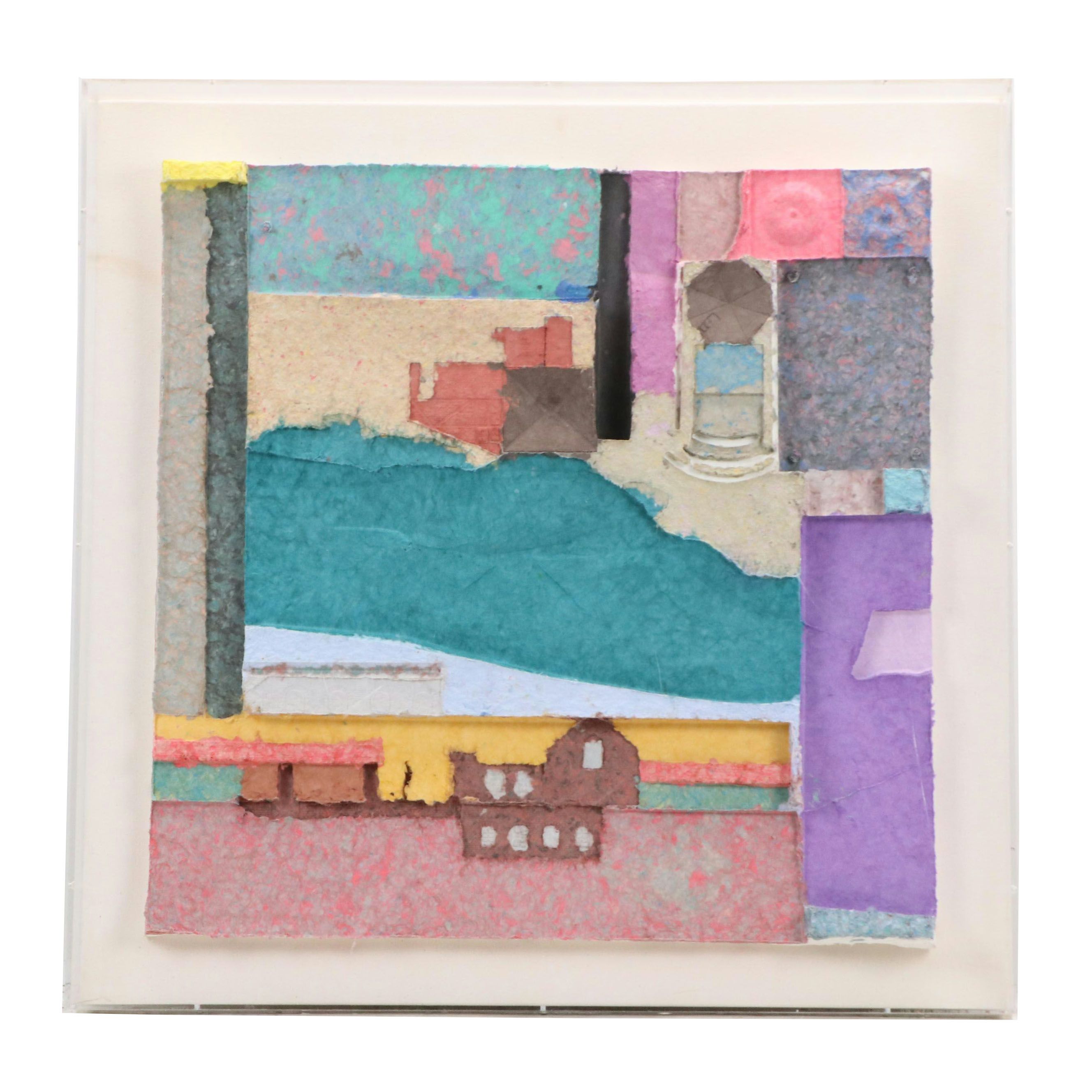 Tom Balbo Cast Paper Art "Priority by Mass Majority," Late 20th to 21st Century