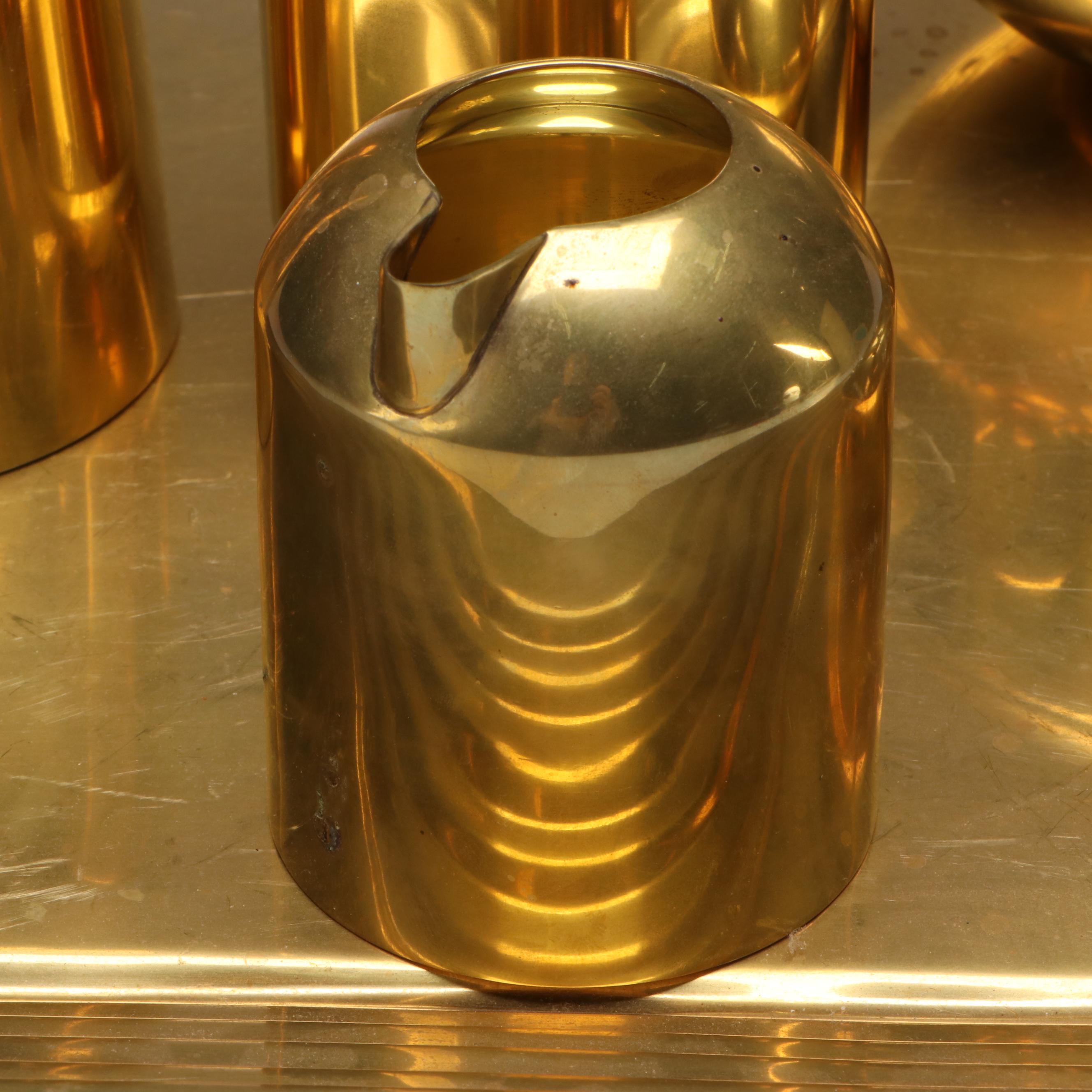 Tom Dixon "Form" Brass Tea and Coffee Service