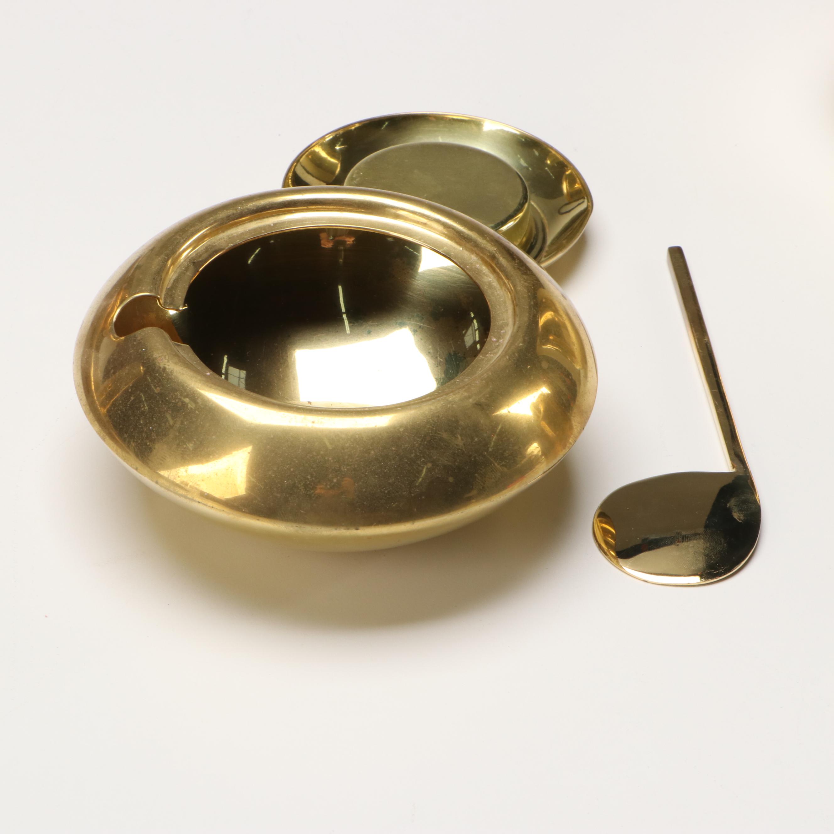 Tom Dixon "Form" Brass Tea and Coffee Service