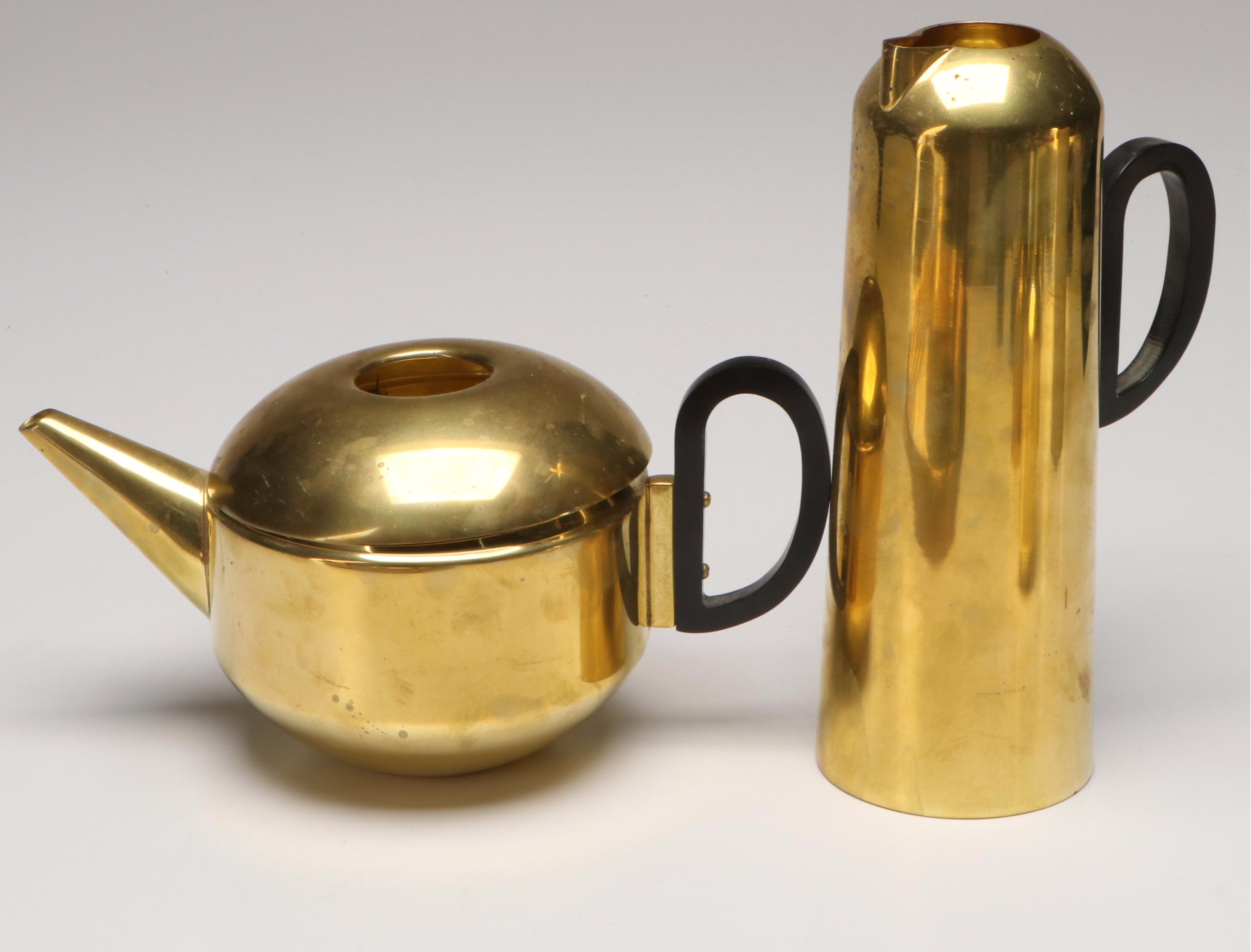 Tom Dixon "Form" Brass Tea and Coffee Service