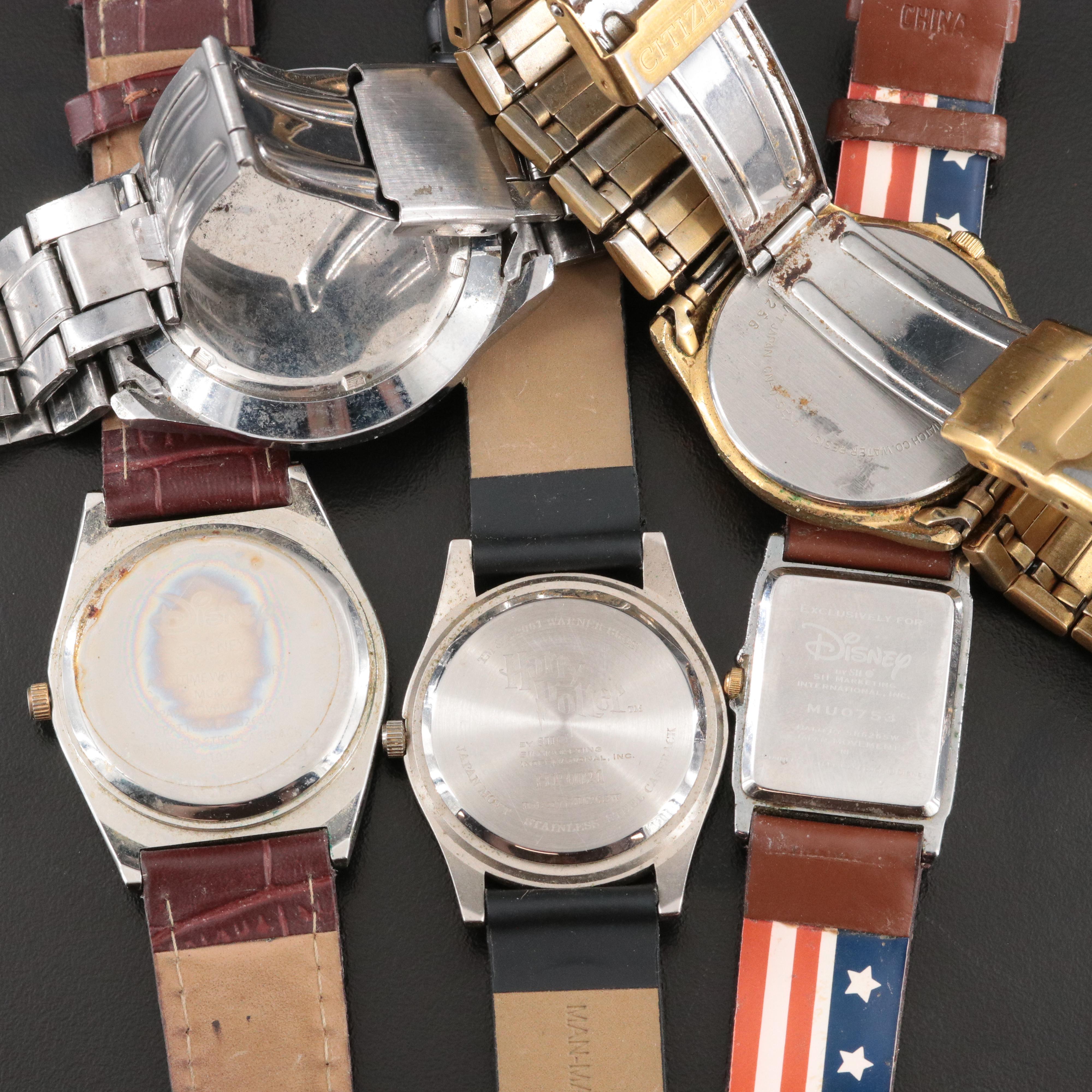 Mickey Mouse and Harry Potter Watch Collection