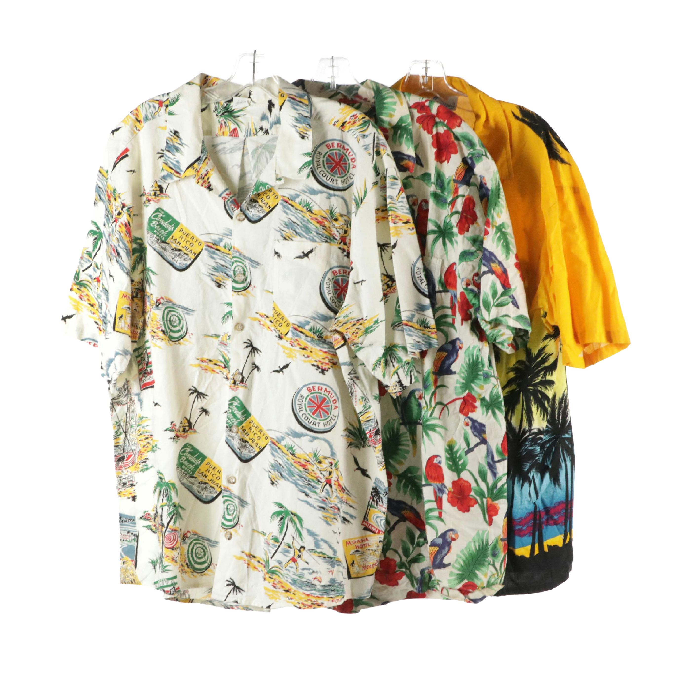 Men's Hawaiian Shirts from RJC Hawai’i, Windswept in the Bahamas, and More