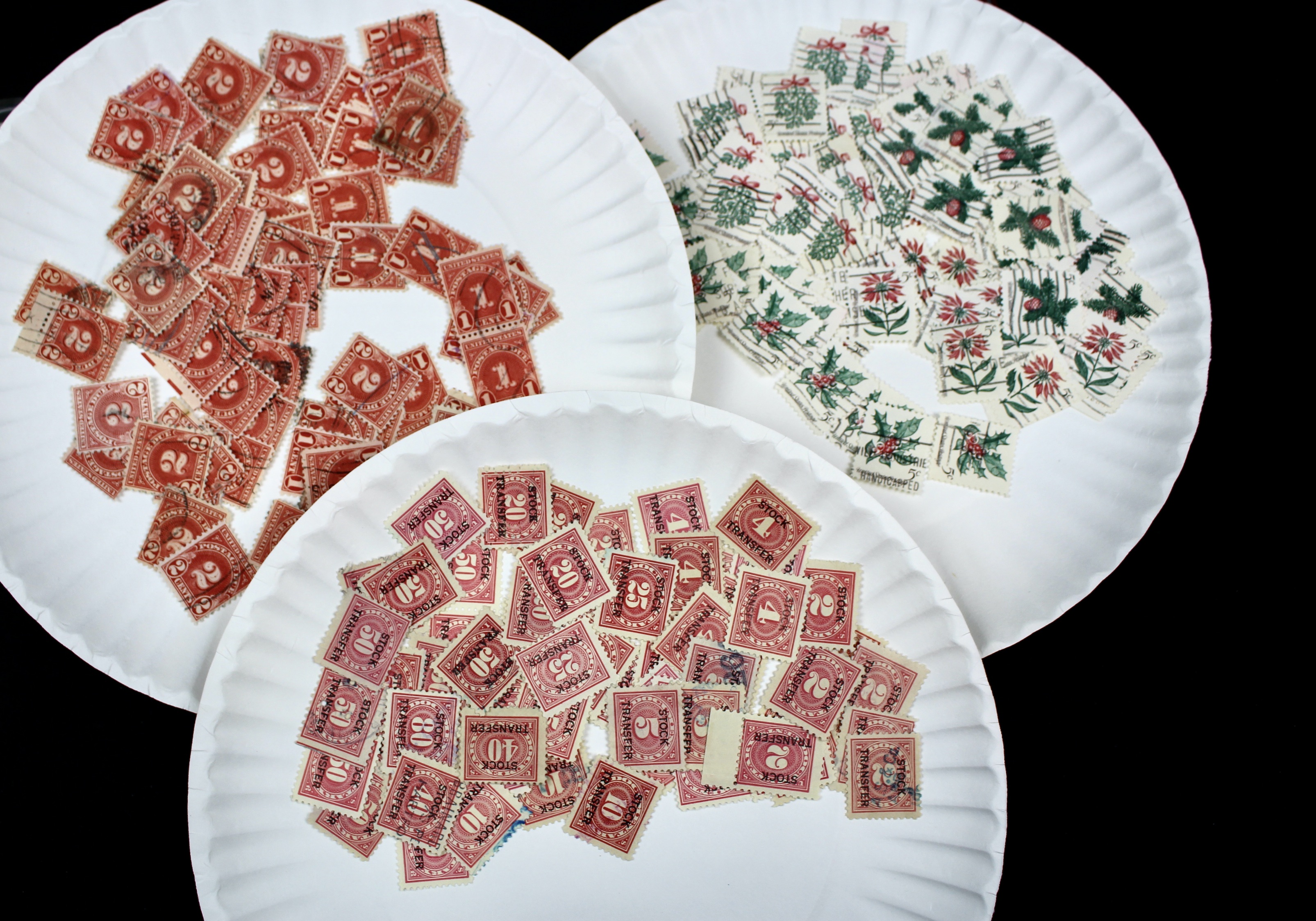 Large Collection of Used U.S. Postage Stamps