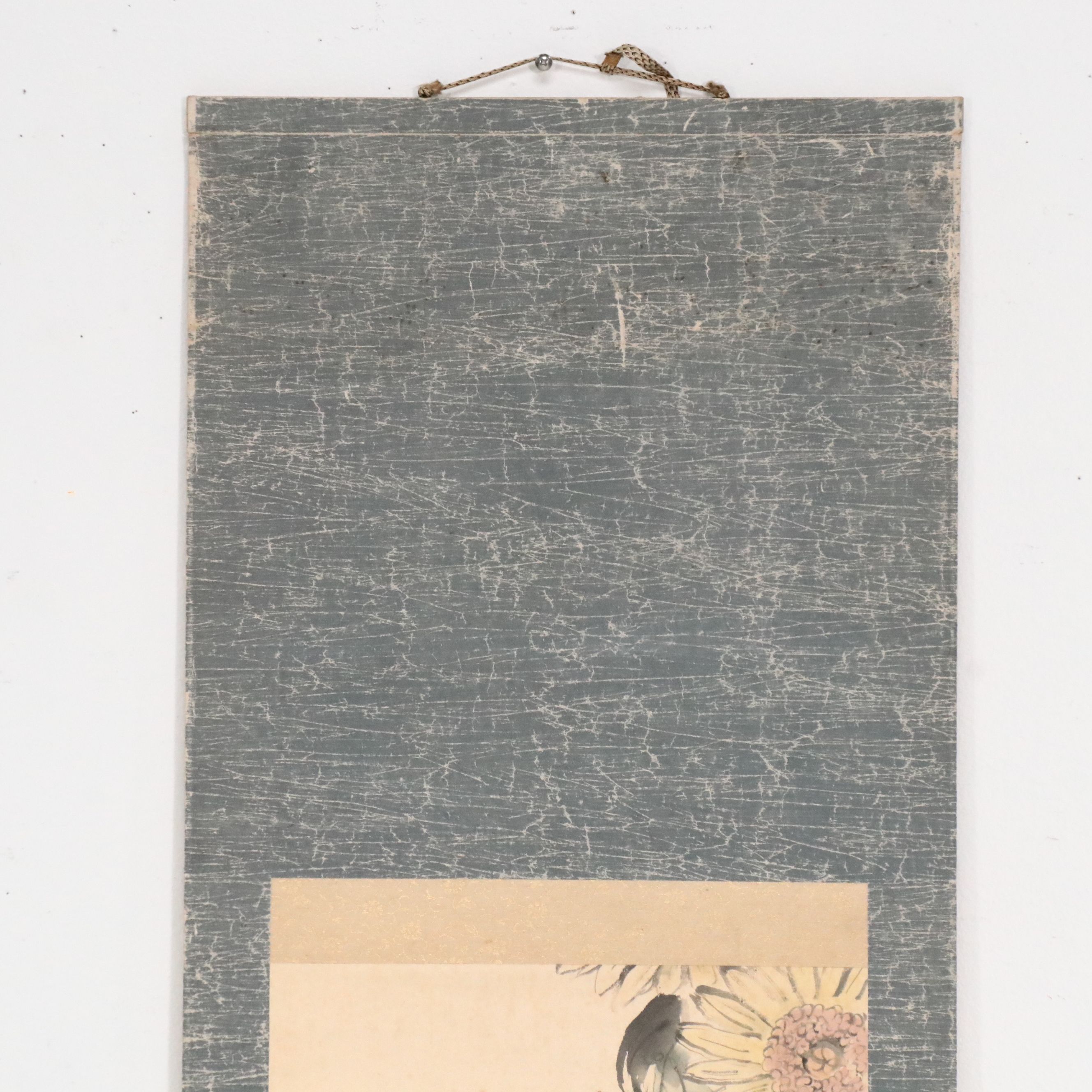 Ink and Watercolor Painting Hanging Scroll