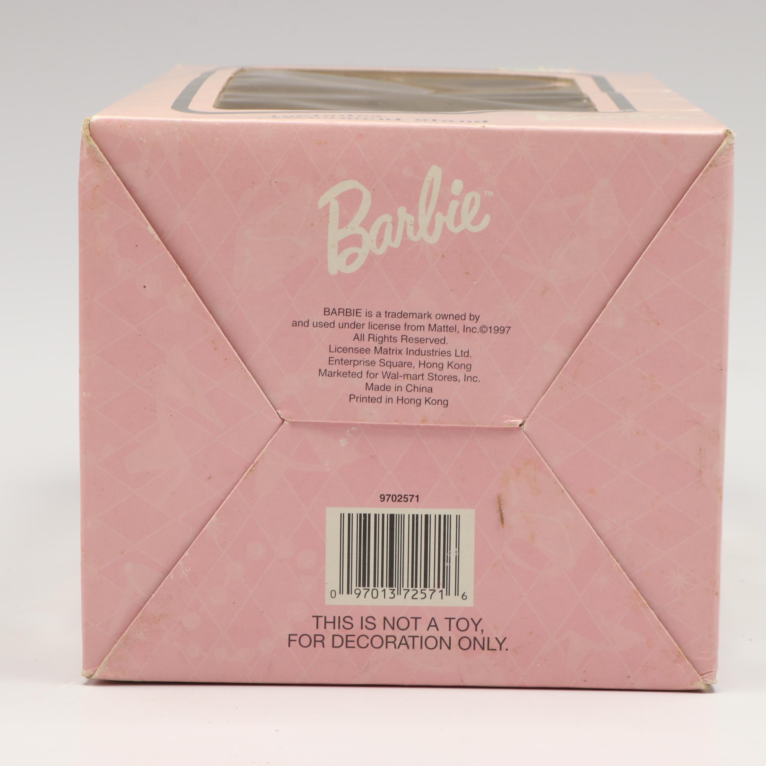 Hallmark "Holiday Barbie" Ornaments with "Holiday Dance 1965" Collector Plate